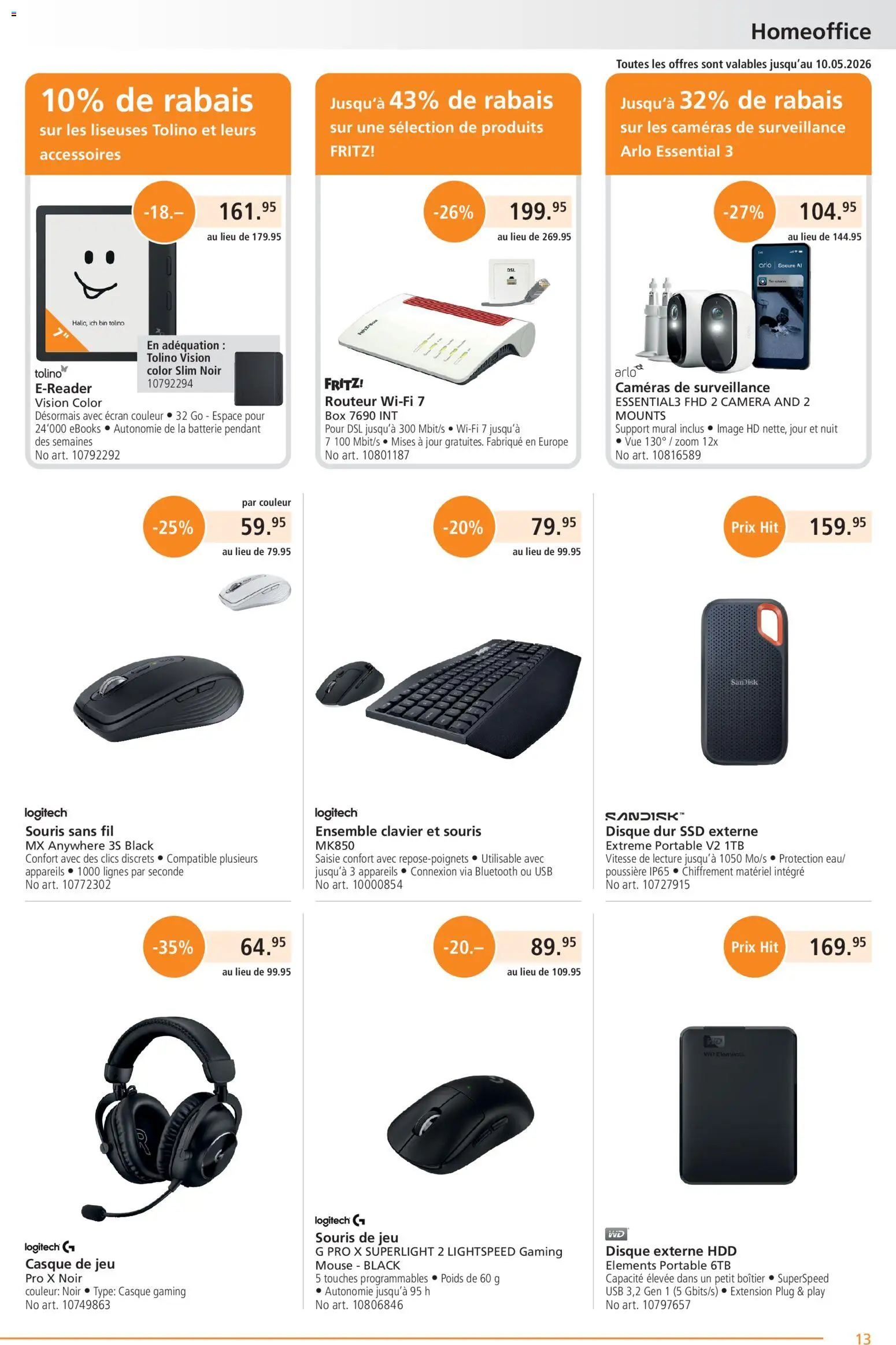Fust aktionen FR – gültig ab 01.05.2026 | Seite: 13 | Produkte: Box, Batterie, Usb