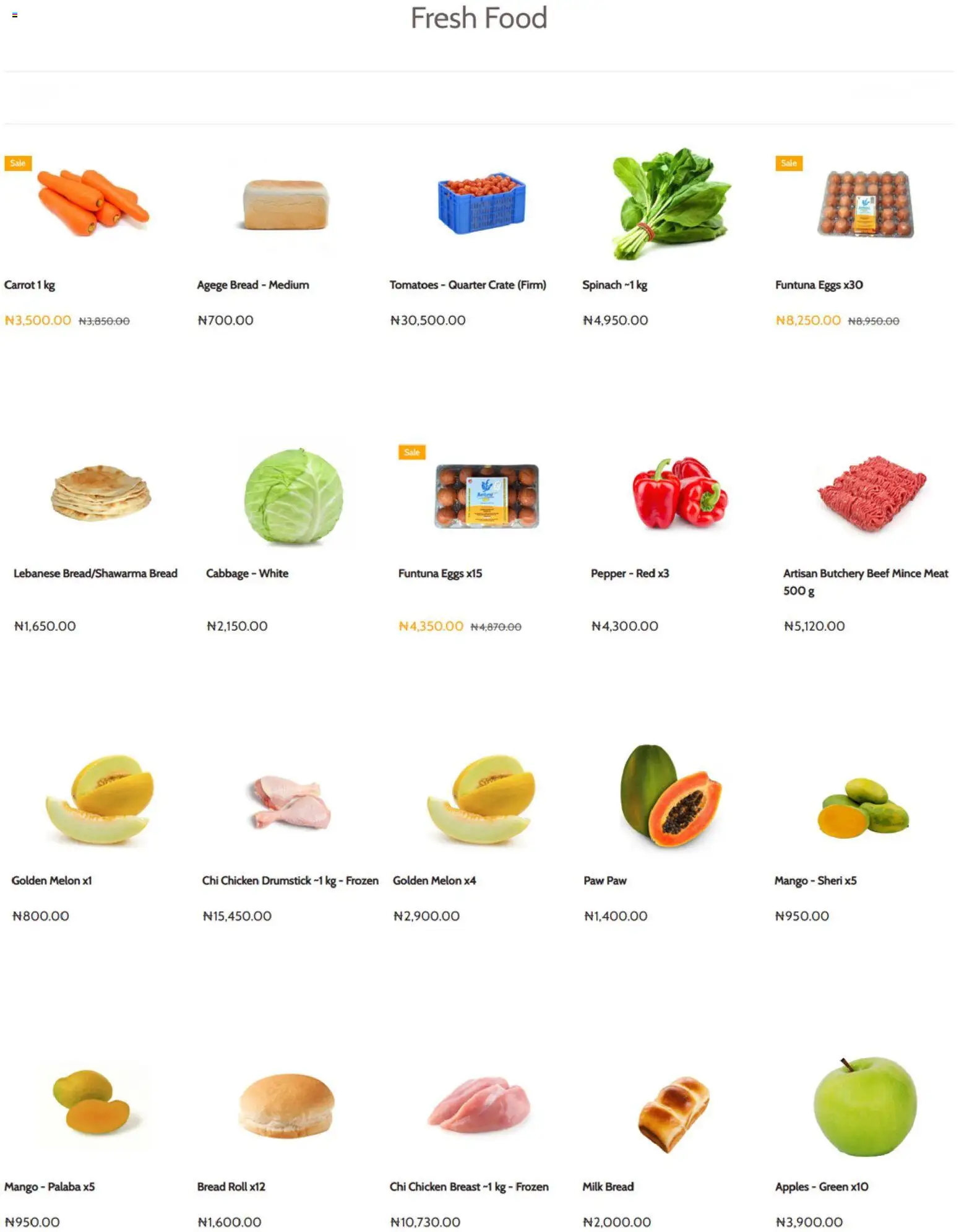 Supermart Catalogue valid from 15/07/2026 | Page: 3 | Products: Eggs, Milk, Pepper, Beef
