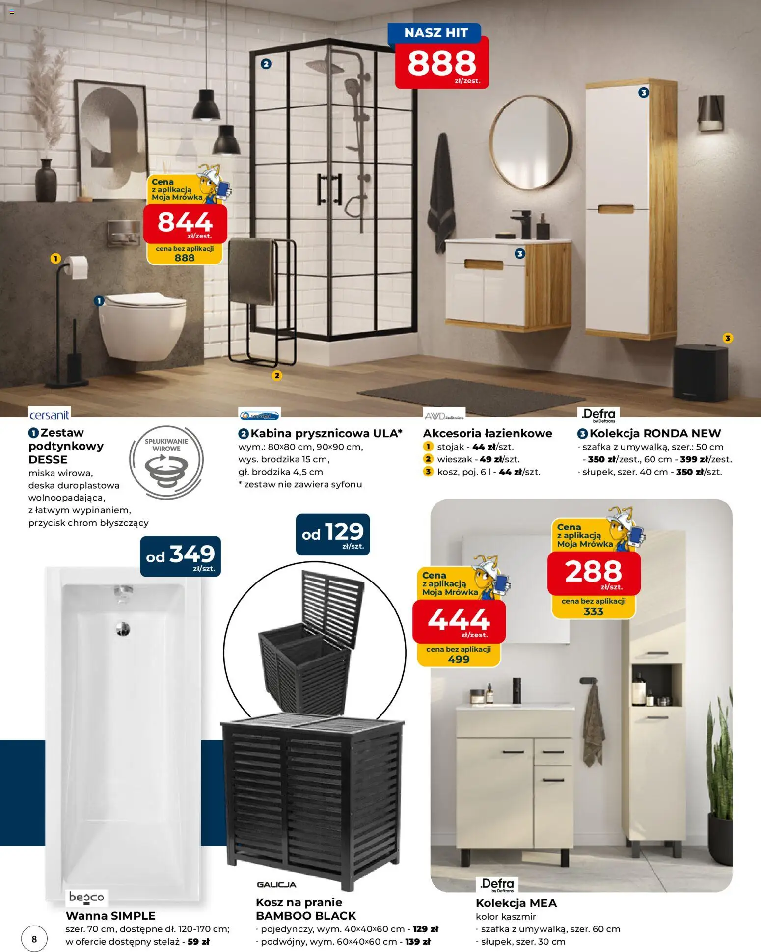 Mrówka gazetka - Malbork od 03.06.2026 | Strona: 8 | Produkty: Kosz, Wieszak, Kosz na pranie