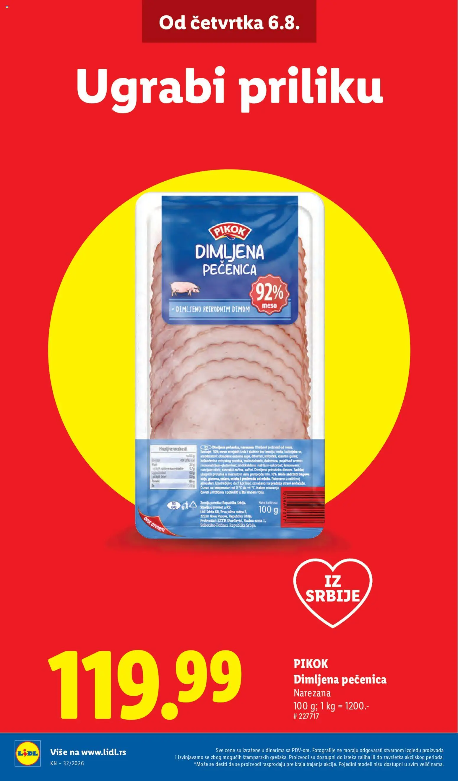 Lidl katalog - važi od 06.08.2026 | Strana: 4