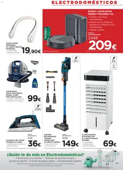 Vista previa Hipercor catálogo válido desde el 04.06.2026 | Página: 43 | Productos: Escoba, Té, Ventilador, Aspirador