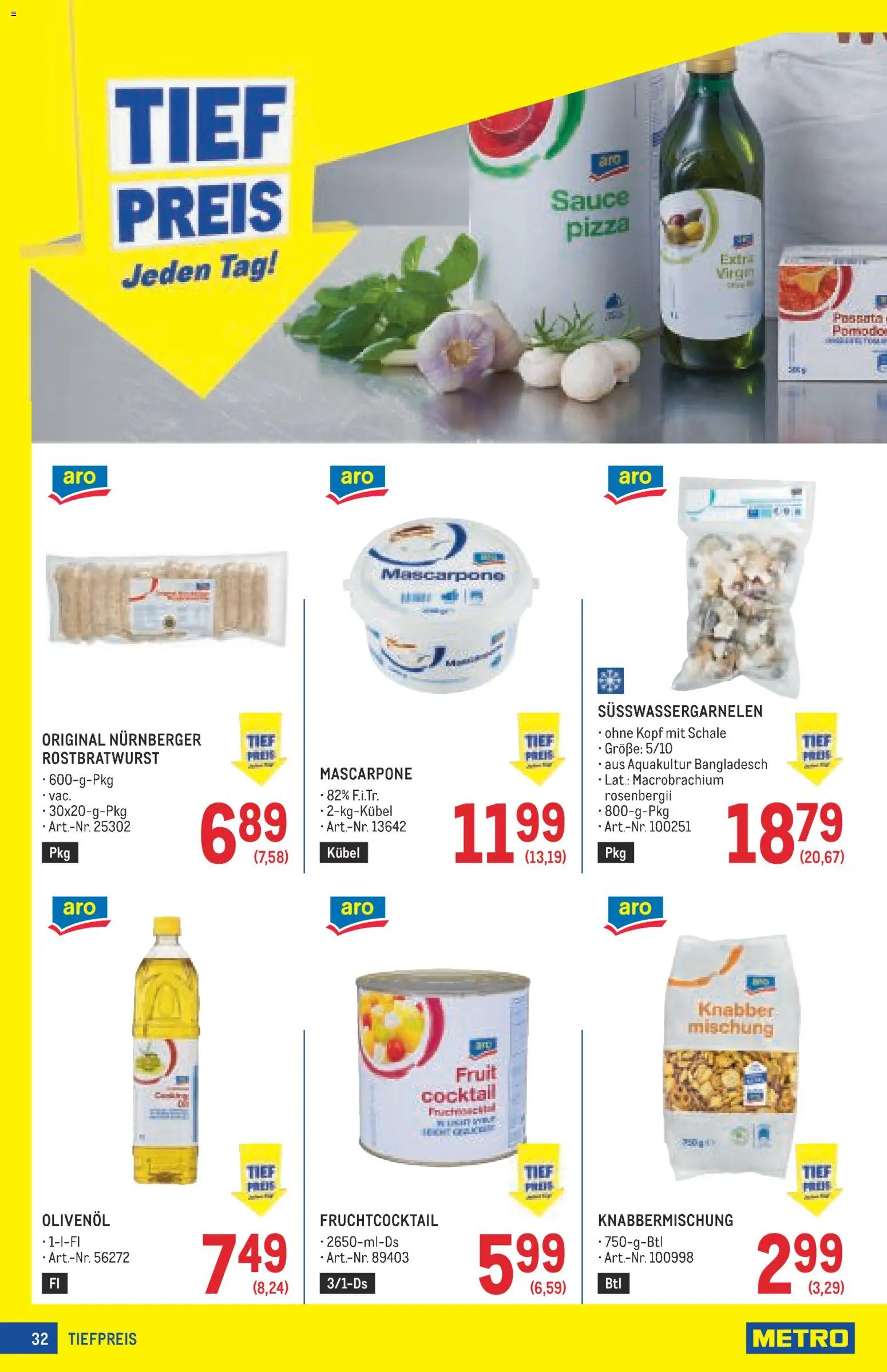 Metro angebote Profi gültig ab 03.09.2026 | Seite: 32 | Produkte: Pizza