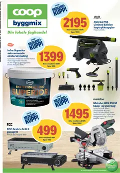 Forhåndsvisning av Coop Byggmix kundeavis gyldig fra 06/07/2026