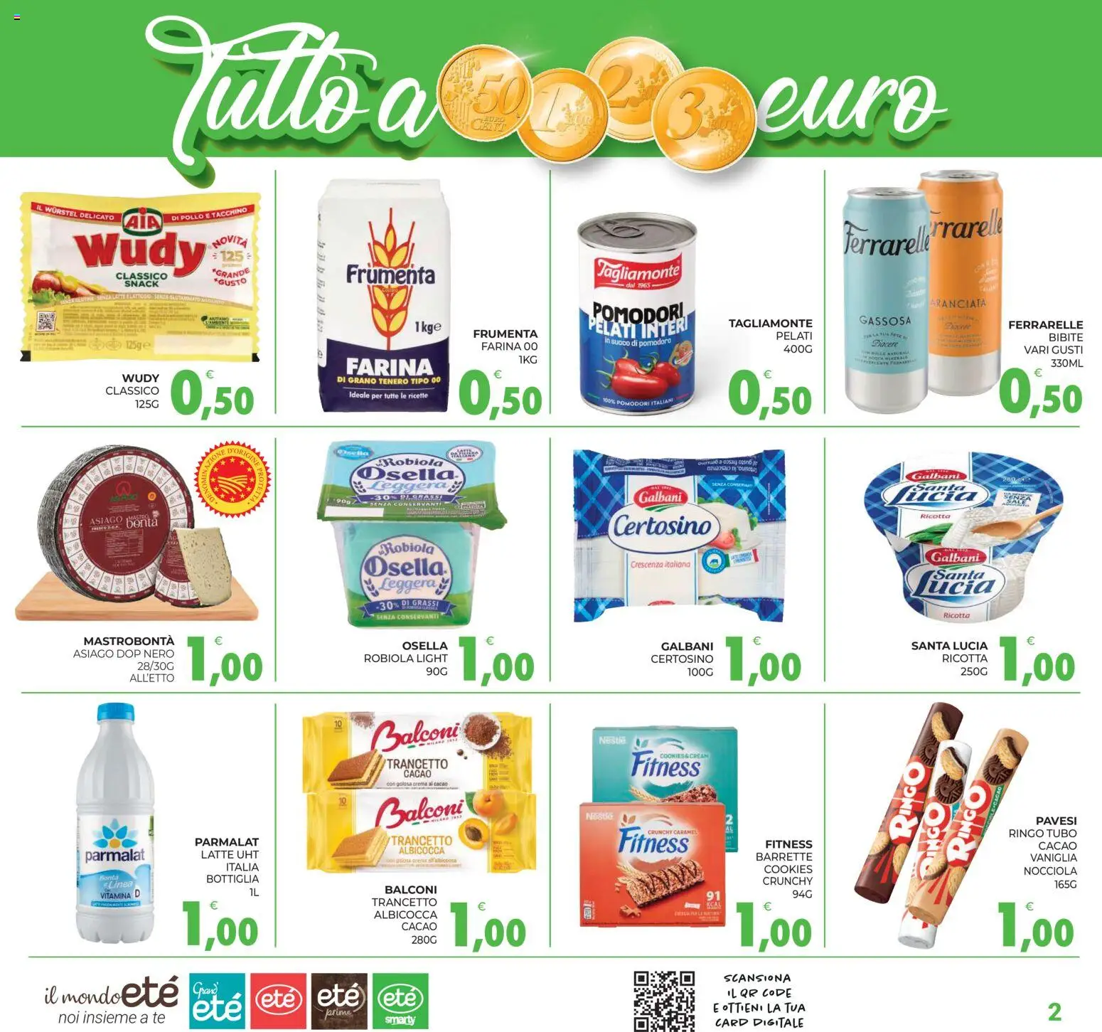 Volantino Eté del 03/07/2026 | Pagina: 2 | Prodotti: Succo, Pomodoro, Pomodori, Ferrarelle