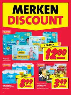 Nettorama folder - Voorbeeld van een folder van Nettorama, geldig van 15.06.2026 | Pagina: 24 | Producten: Snacks, Pampers, Toiletpapier