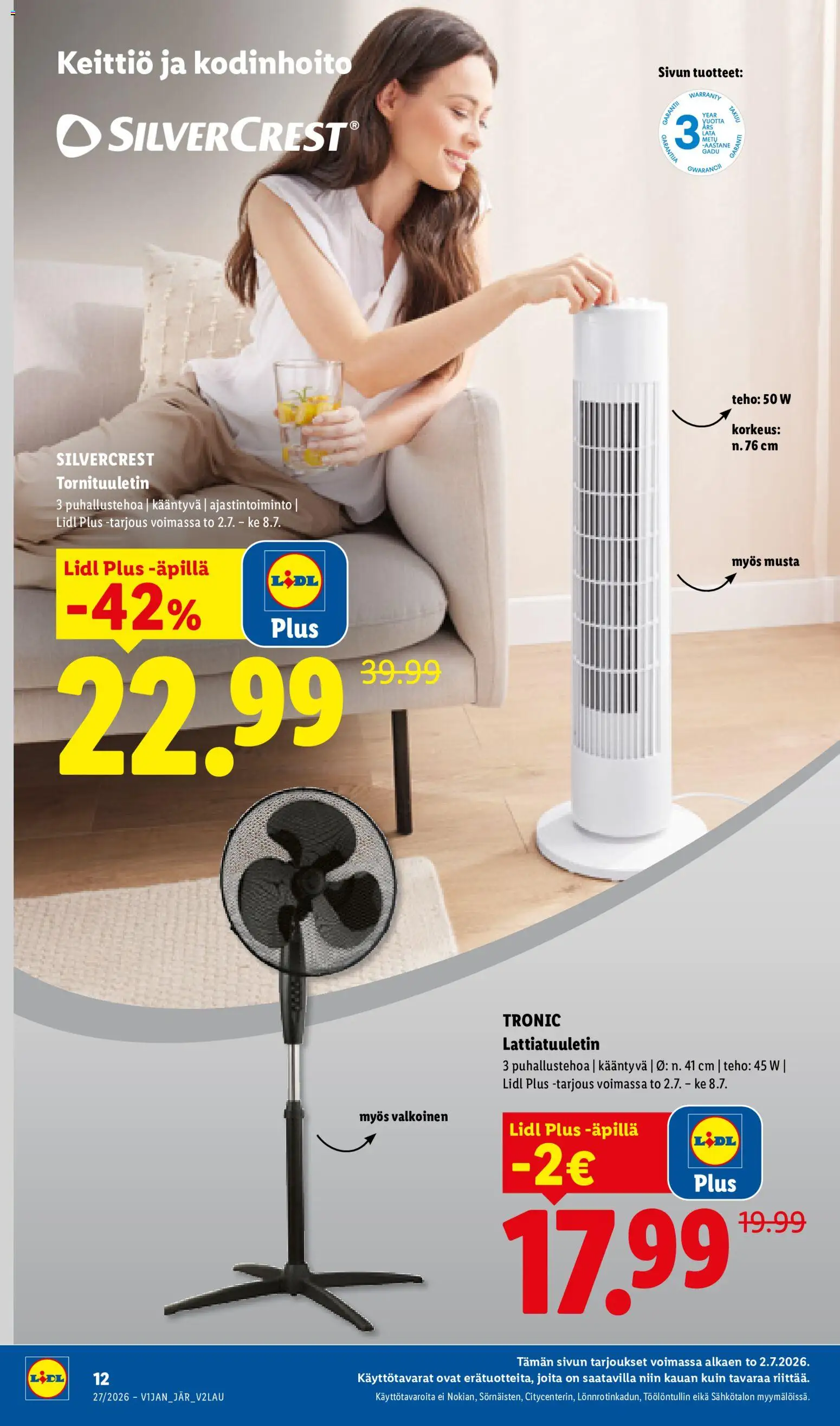 Lidl tarjoukset – voimassa 02/07/2026 alkaen | Sivu: 18