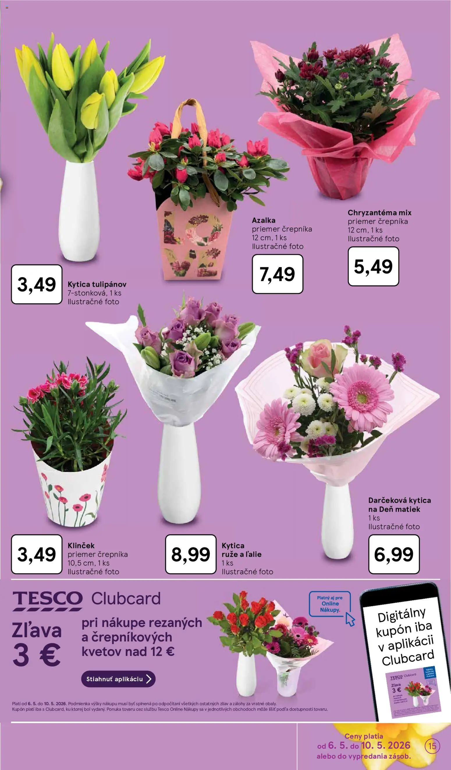 Nové Tesco akcie – leták je platný od 06.05.2026 | Strana: 15
