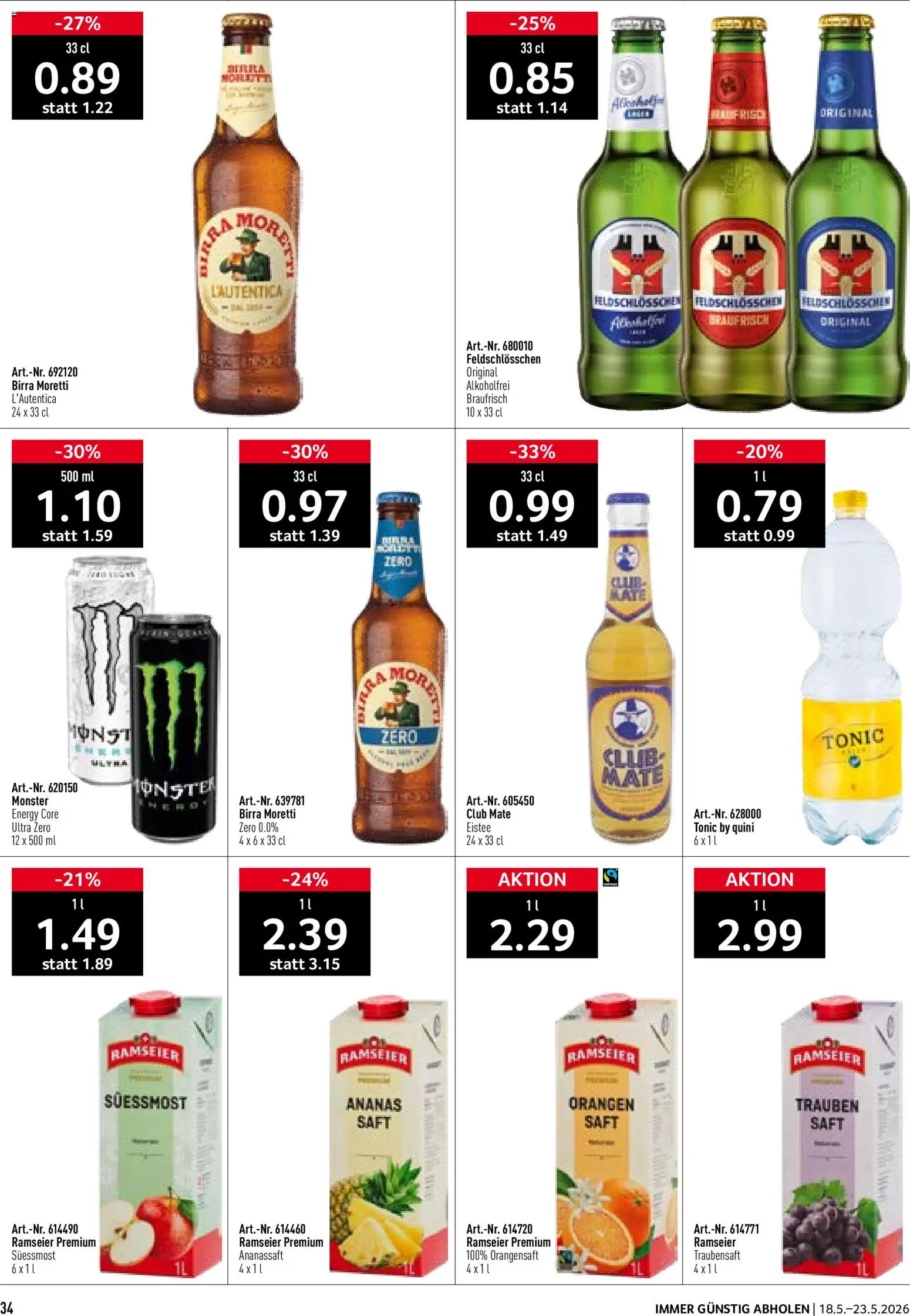 Prodega aktionen – gültig ab 18.05.2026 | Seite: 34