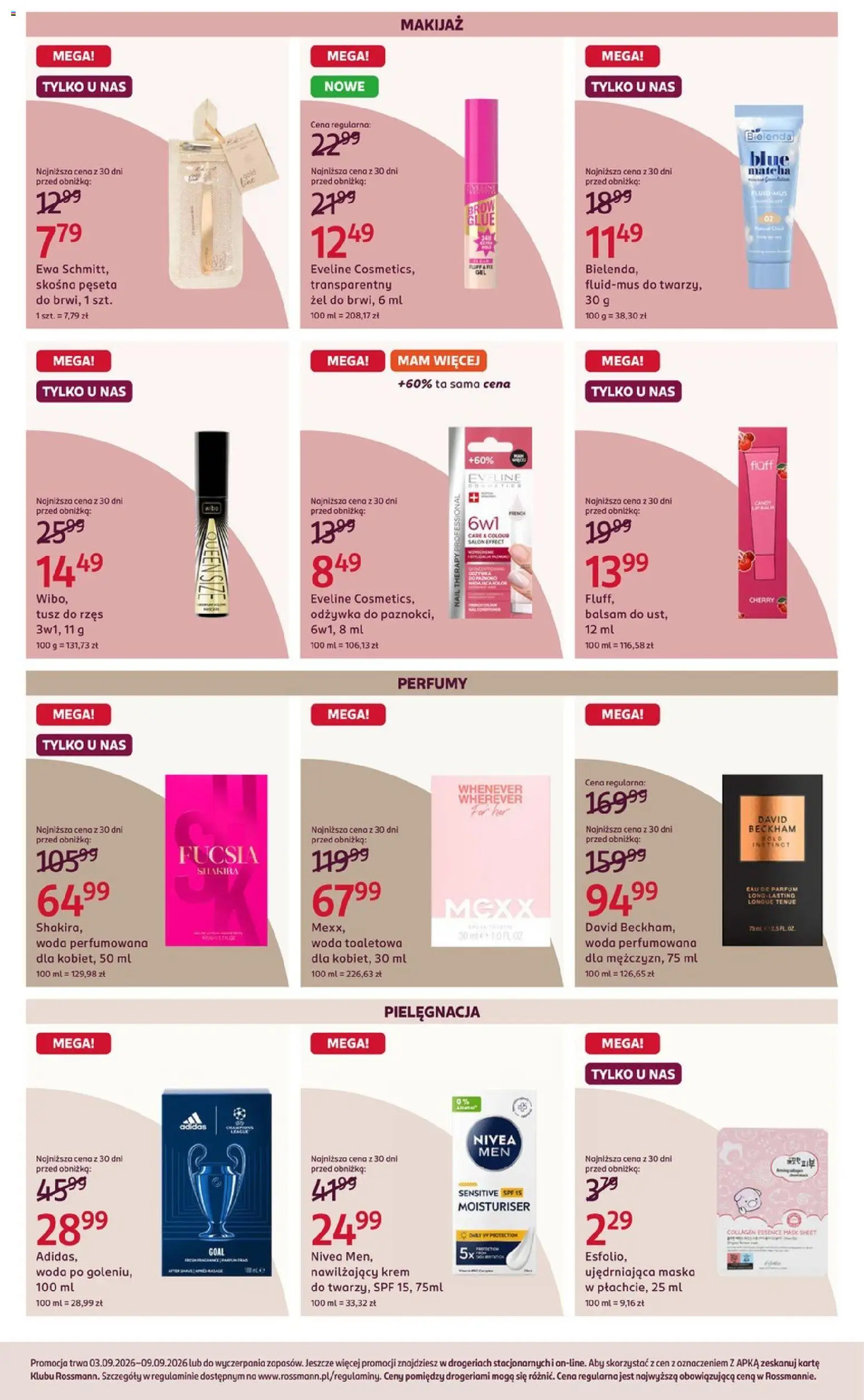 Rossmann gazetka od 03.09.2026 | Strona: 5 | Produkty: Tusz do rzęs, Odżywka, Matcha, Maska