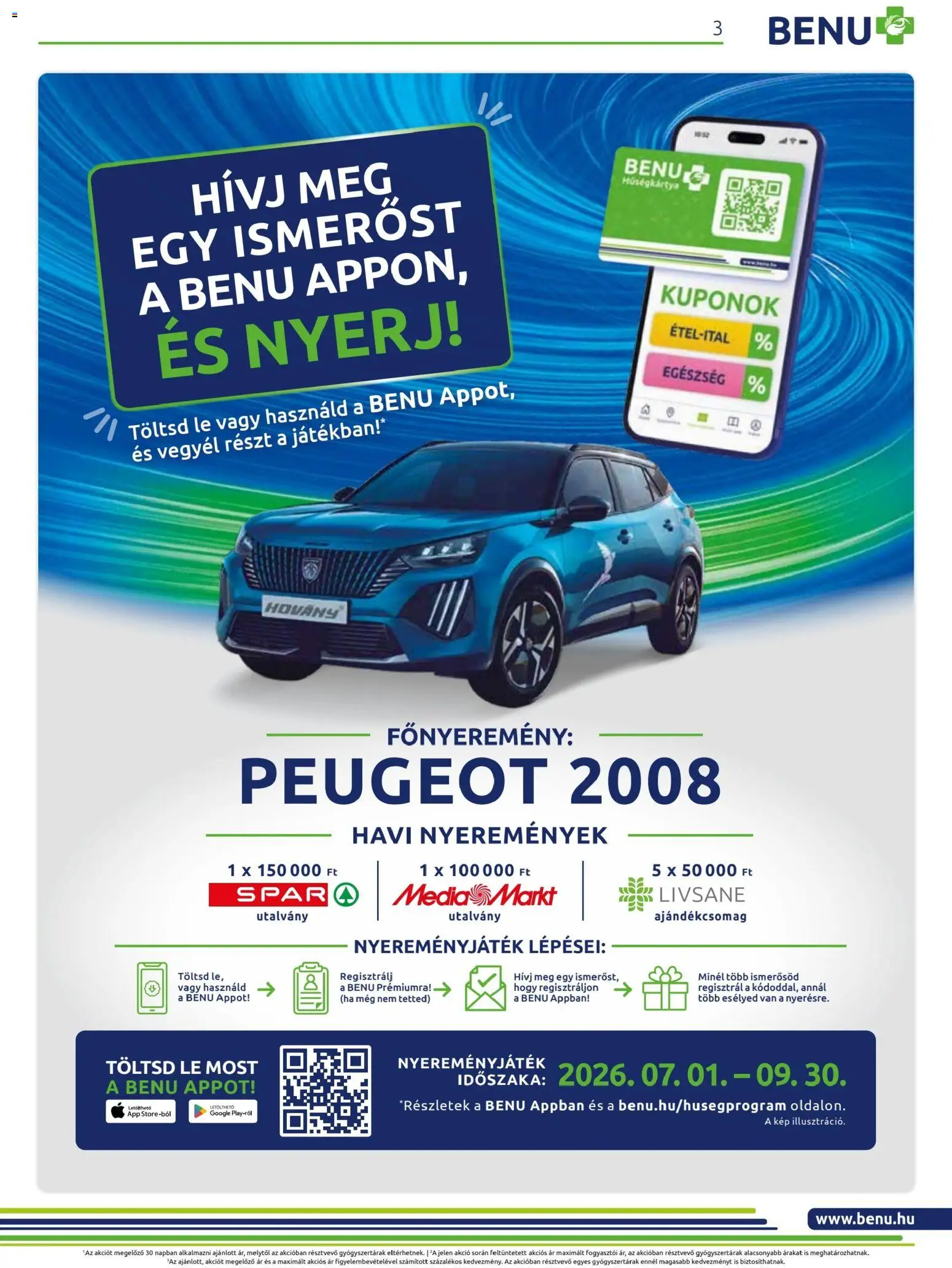 BENU Gyógyszertárak akciós ujság - amely érvényes a következő dátumtól: 2026.08.01. | Oldal: 3 | Termékek: Lé, Ajándékcsomag