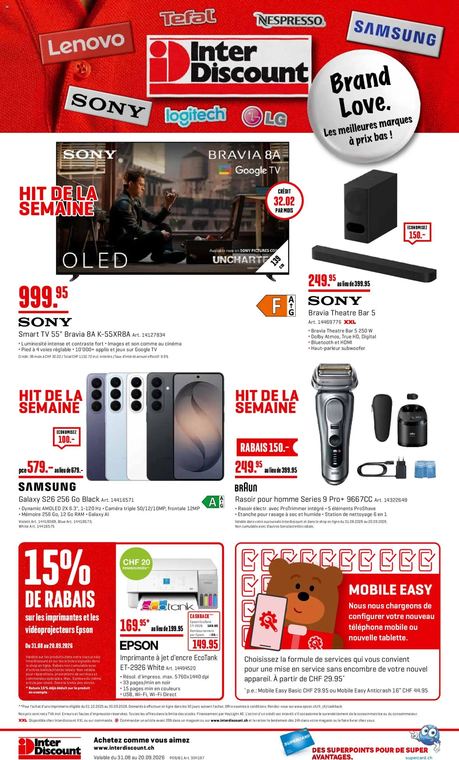 Interdiscount aktionen FR – gültig ab 31.08.2026 | Seite: 32