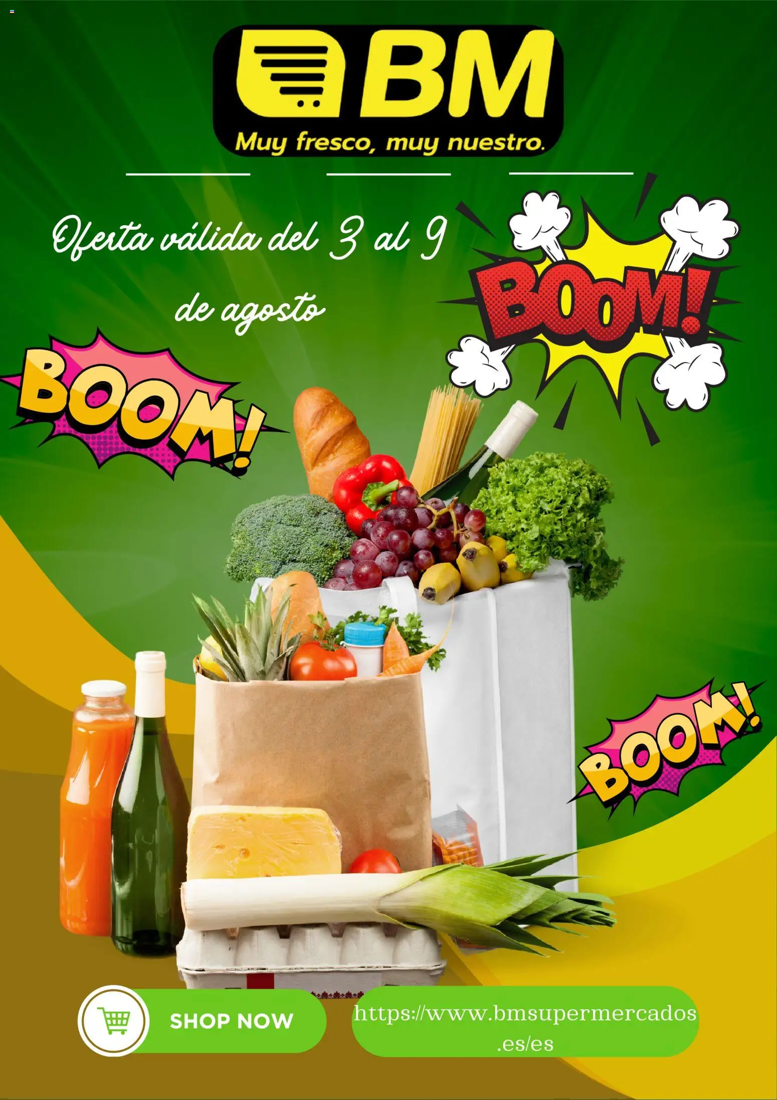 BM Supermercados folleto │ válido desde el 03/08/2026 | Página: 1