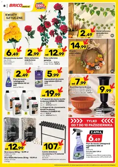 Pogląd oferty "Brico Marché gazetka" - ważna od 07.10.2026 | Strona: 9 | Produkty: Kwiaty sztuczne, Cleaner, Girlanda, Wazon