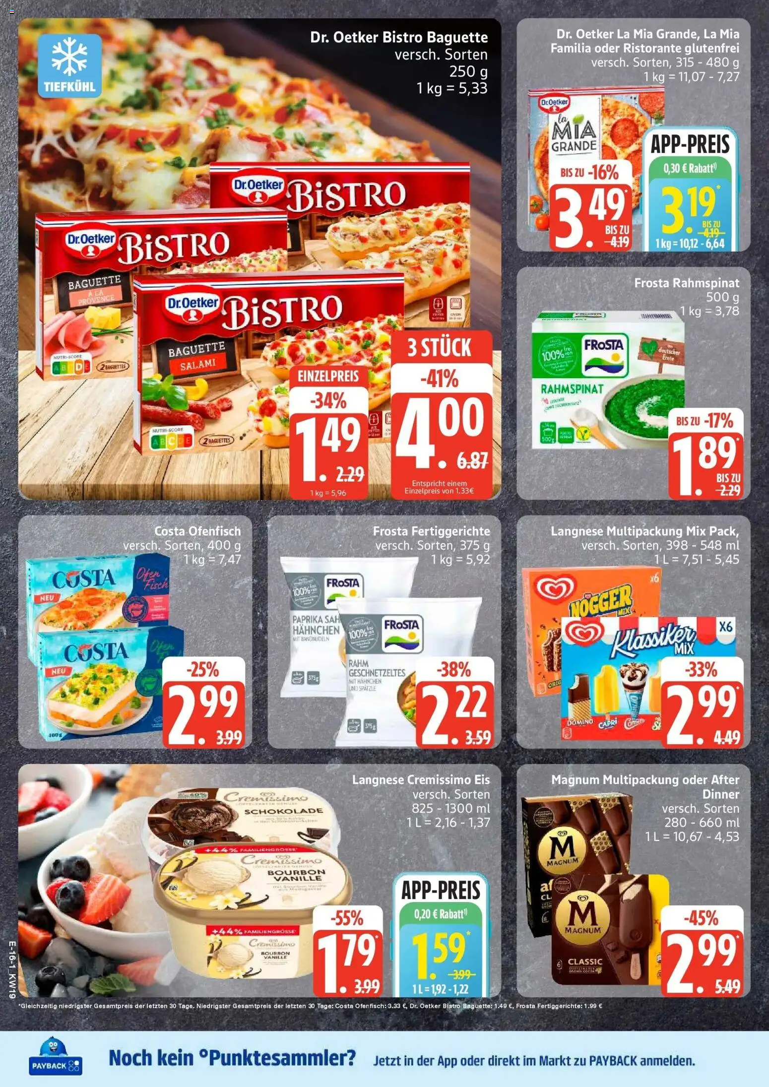 Marktkauf Prospekt Hamburg	 – gültig ab 04.05.2026 | Seite: 19 | Produkte: Langnese cremissimo, Schokolade, Salami, Bourbon