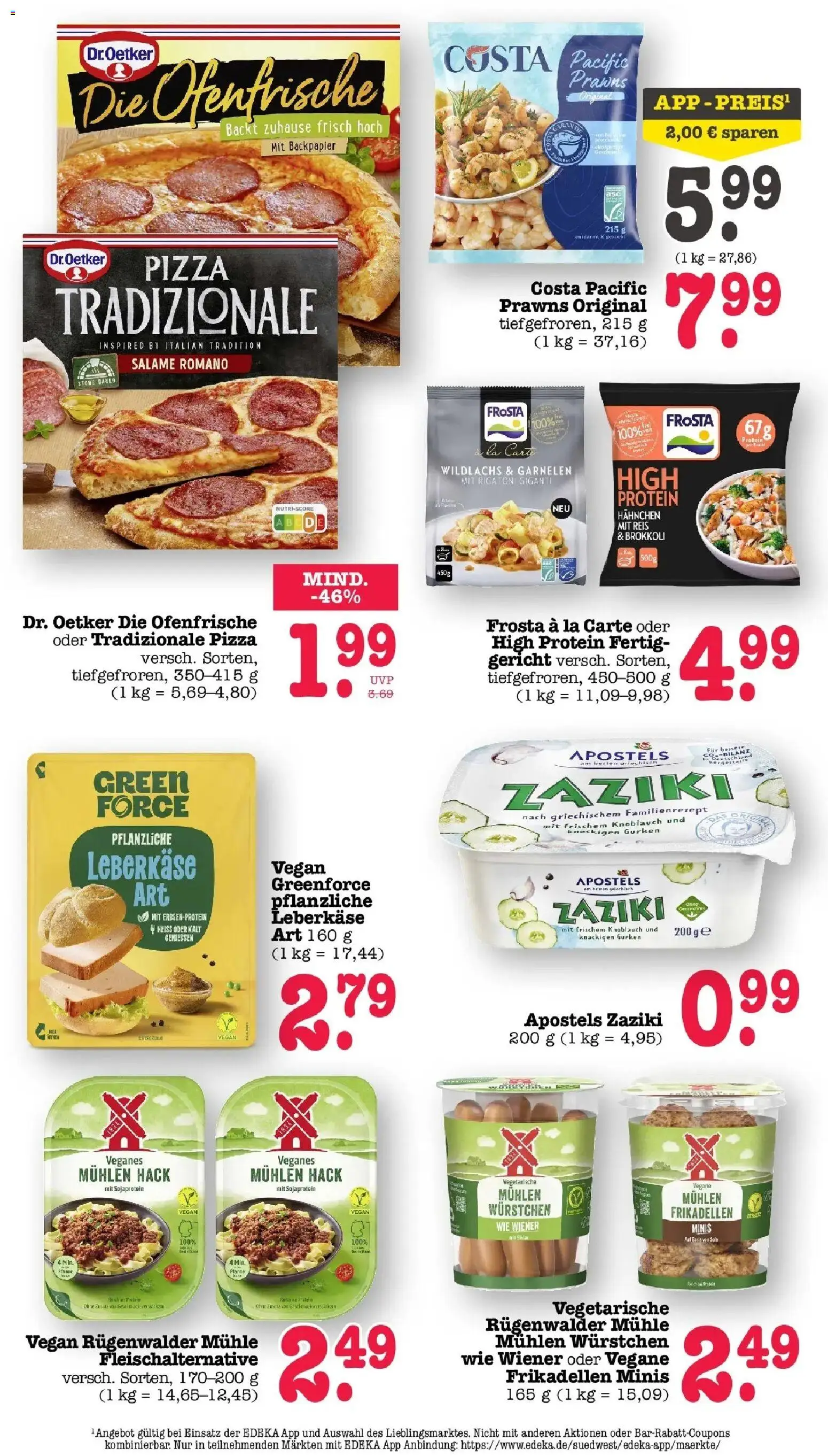 Edeka Prospekt Mainz-Weisenau – gültig ab 27.07.2026 | Seite: 29 | Produkte: Hahnchen, Garnelen, Reis, Leberkase