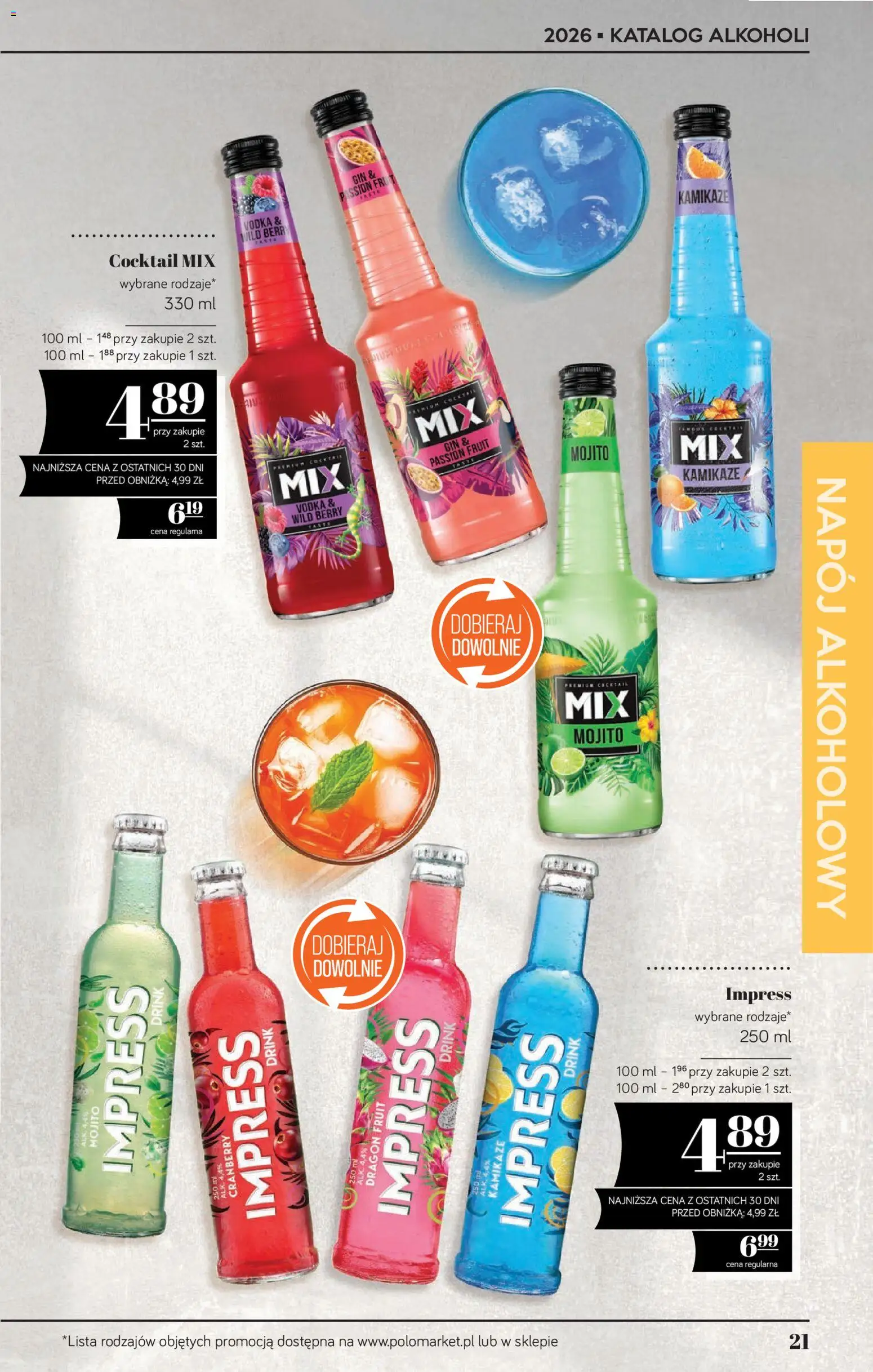 POLOmarket katalog - Alkoholi od 21.05.2026 | Strona: 21 | Produkty: Vodka, Gin