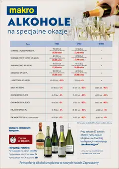 Pogląd oferty "Makro gazetka - Alkohole na specjalne okazje" - ważna od 17.08.2026