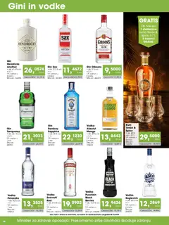 Tuš katalog akcije – veljaven od 15.08.2026 | Stran: 18 | Izdelki: Finlandia vodka, Gin, Vodka, Mango
