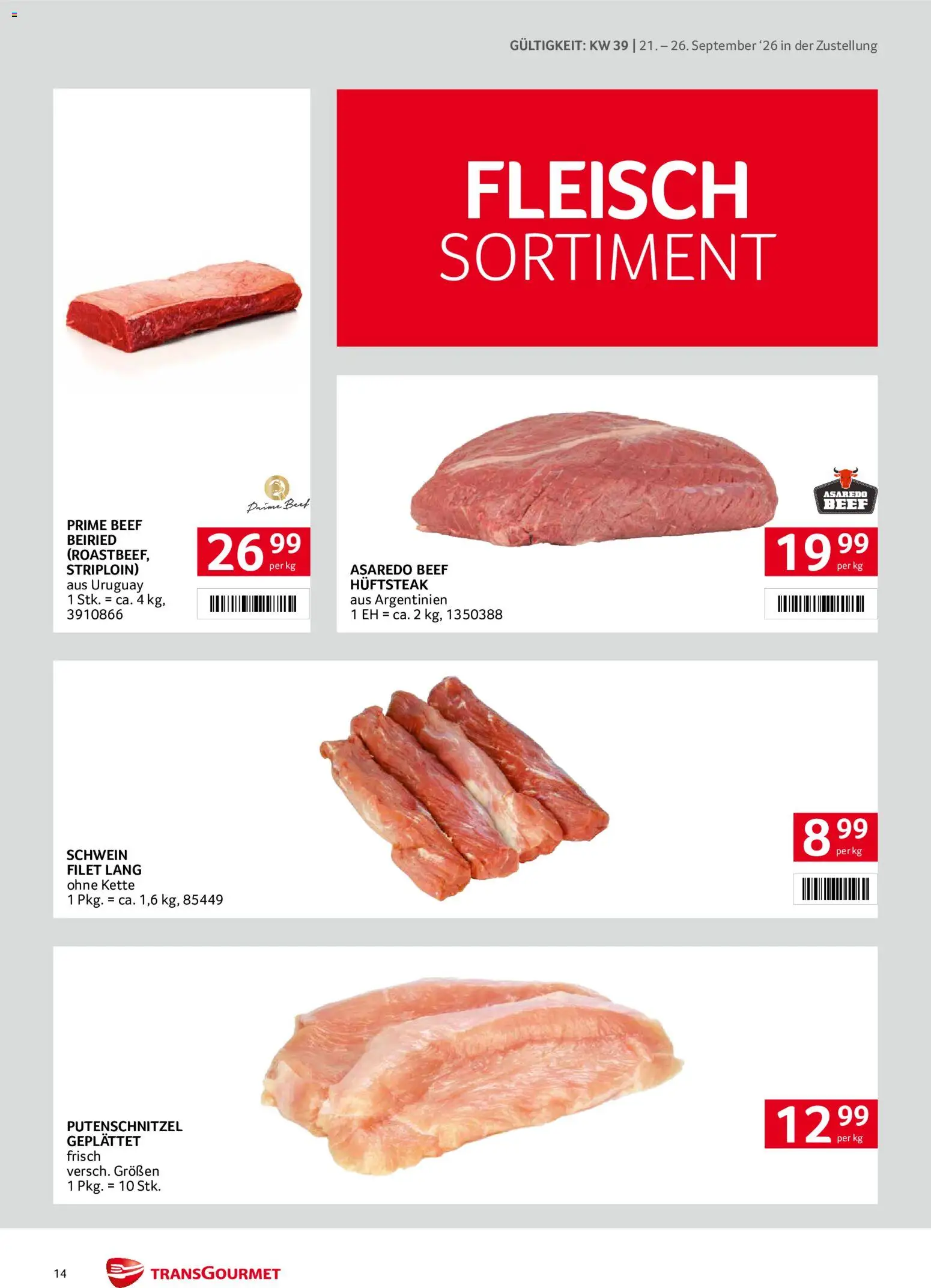 Transgourmet Zustellaktion gültig ab 20.09.2026 | Seite: 14