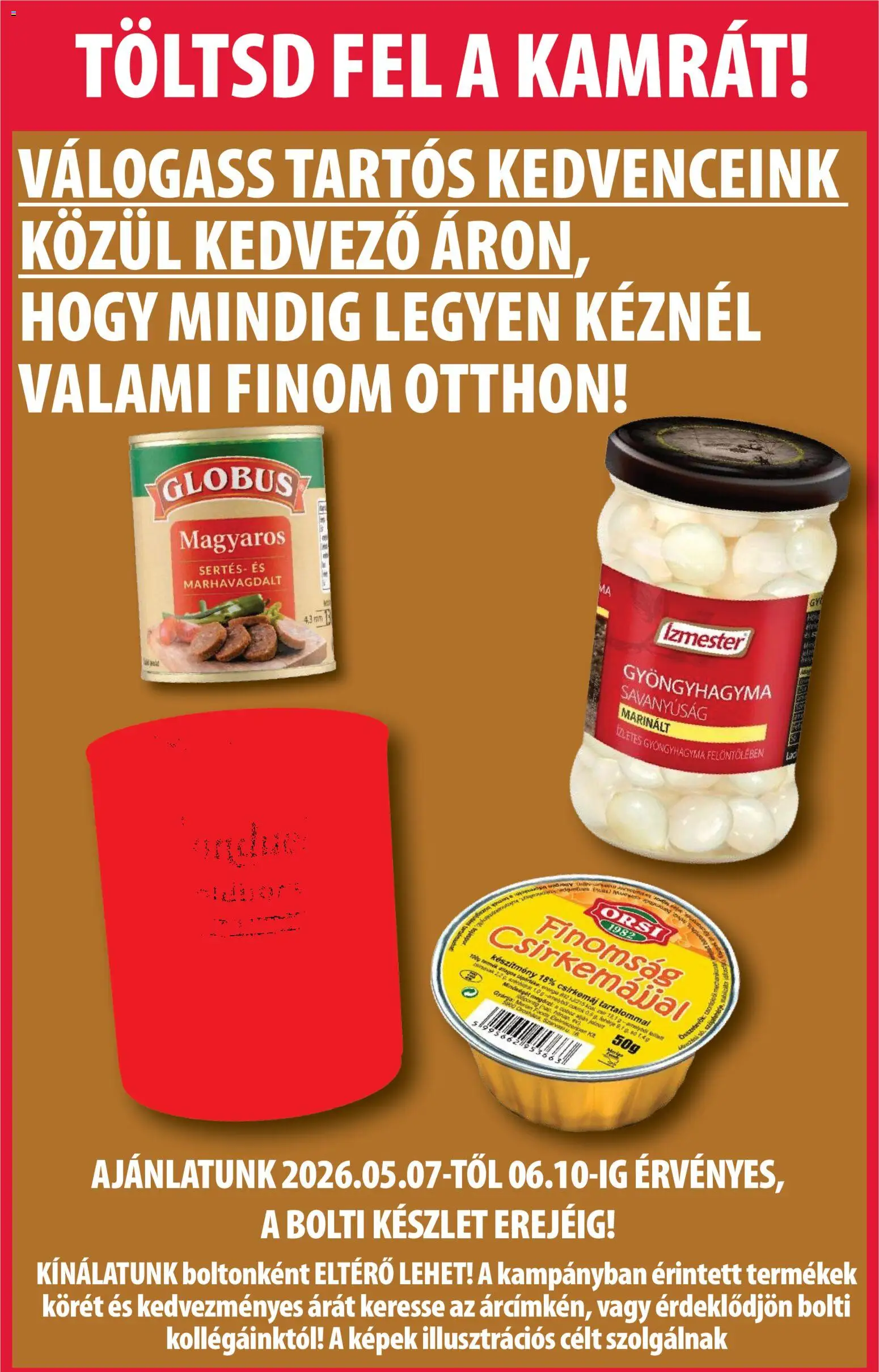 COOP Szolnok akciós ujság - amely érvényes a következő dátumtól: 07.05.2026 | Oldal: 10 | Termékek: Doboz, Csirkemáj, Gyöngyhagyma
