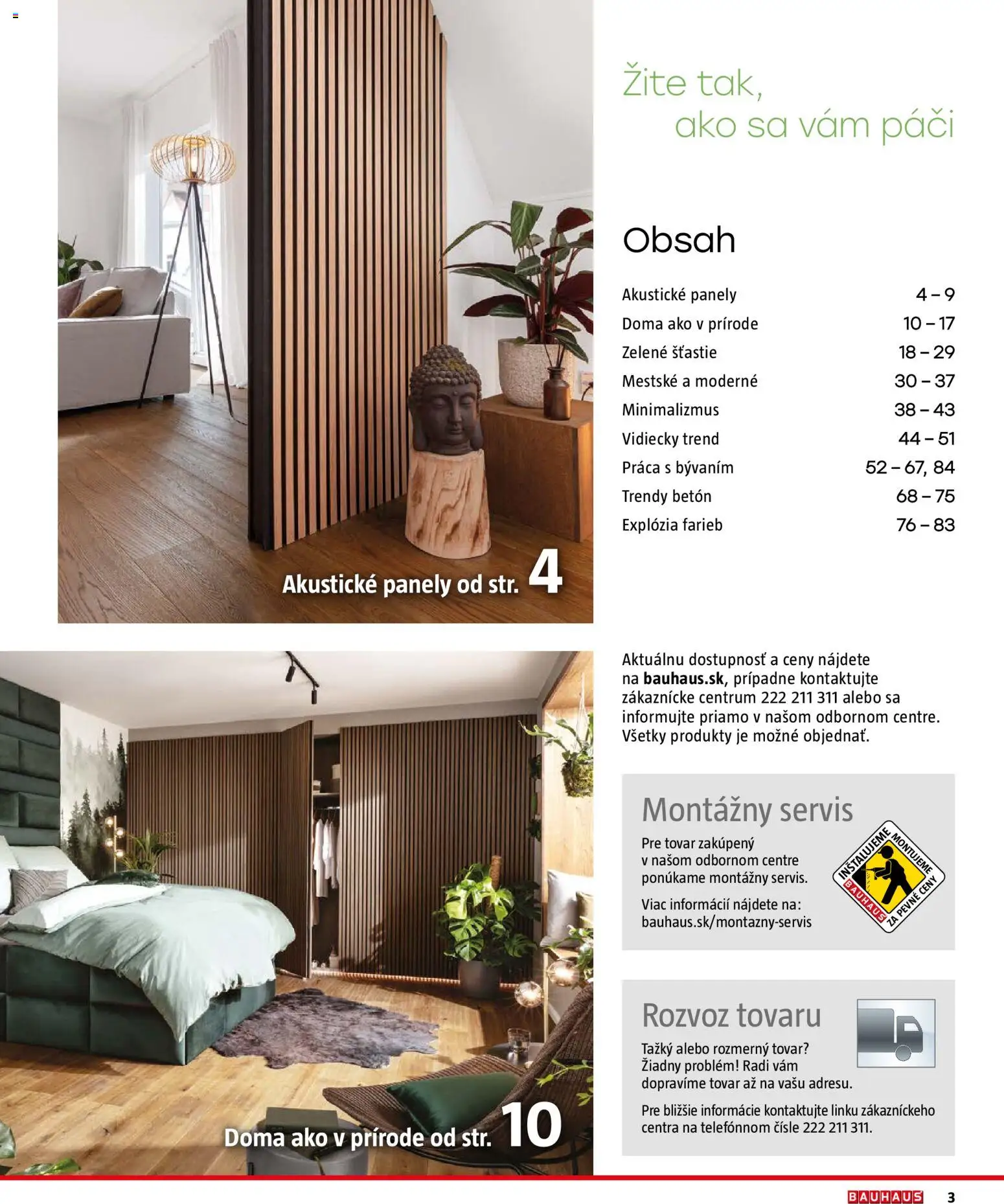 Nové Bauhaus akcie – leták je platný od 03.08.2026 | Strana: 3 | Produkty: Panely