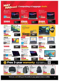 HiFi Corp specials catalogue – valid from 29.04.2026 | Page: 19 | Products: Router, Monitor, Backpack, Bag