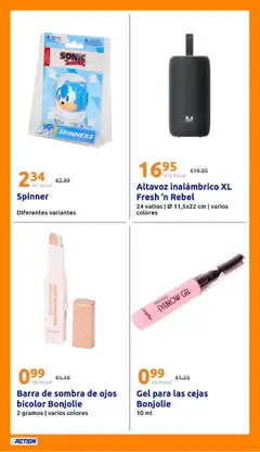 Vista previa Action folleto válido desde el 26/08/2026 | Página: 25 | Productos: Sombra, Altavoz, Sombra de ojos