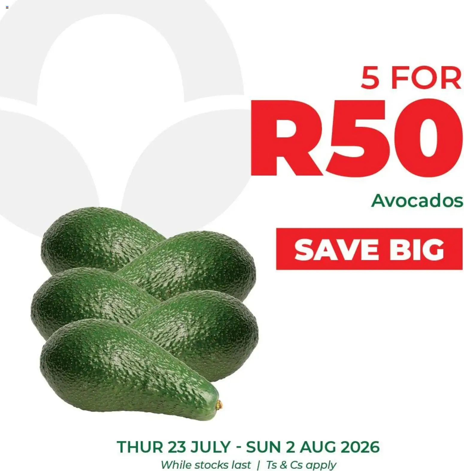 New Food Lover's Market catalogue – valid from 23/07/2026 | Page: 8 | Products: Avocados