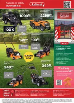 Kalia katalog akcije – veljaven od 06.07.2026 | Stran: 12 | Izdelki: Kosilnica, Orodje