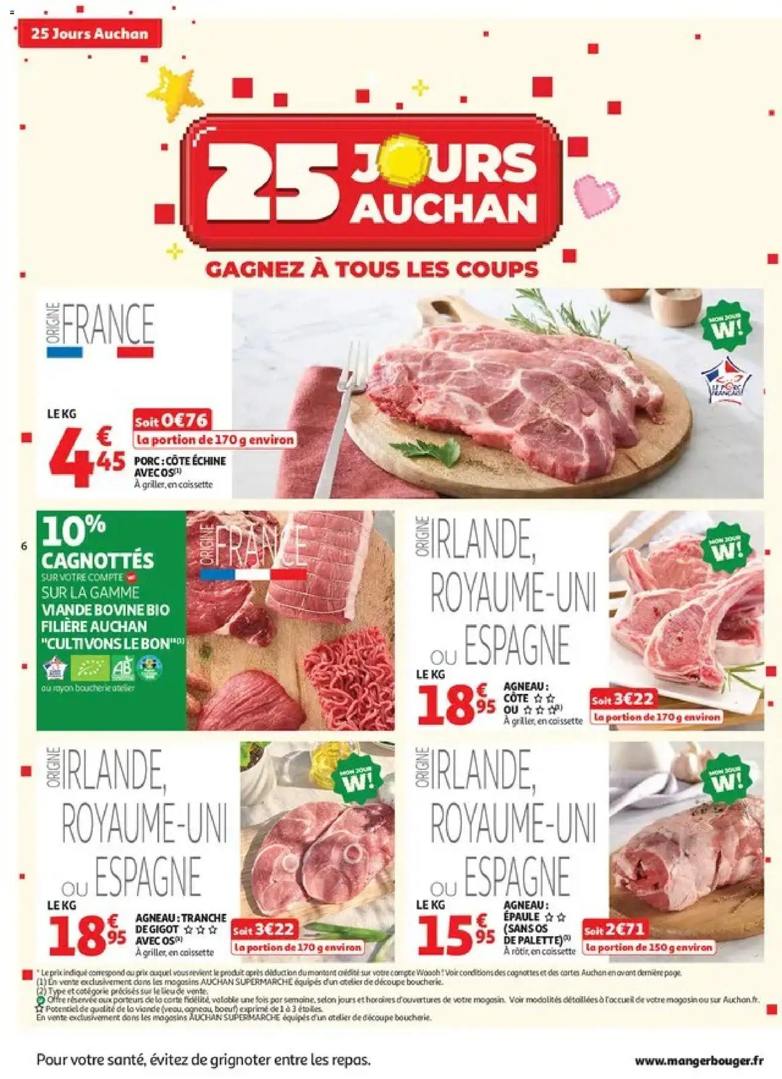 {H1} | Page: 6 | Produits: Agneau, Viande, Porc, Viande bovine