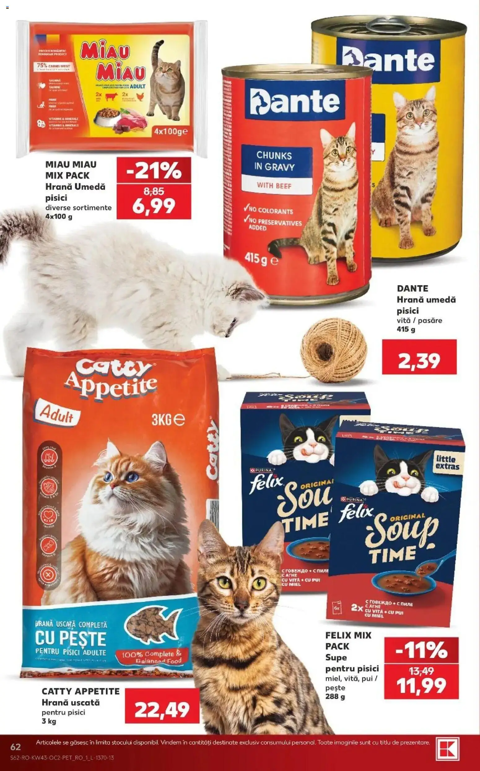 Kaufland Carei 21.10.2026 - Revista si Oferta | Pagină: 62 | Produse: Vită, Pui, Miel, Pește