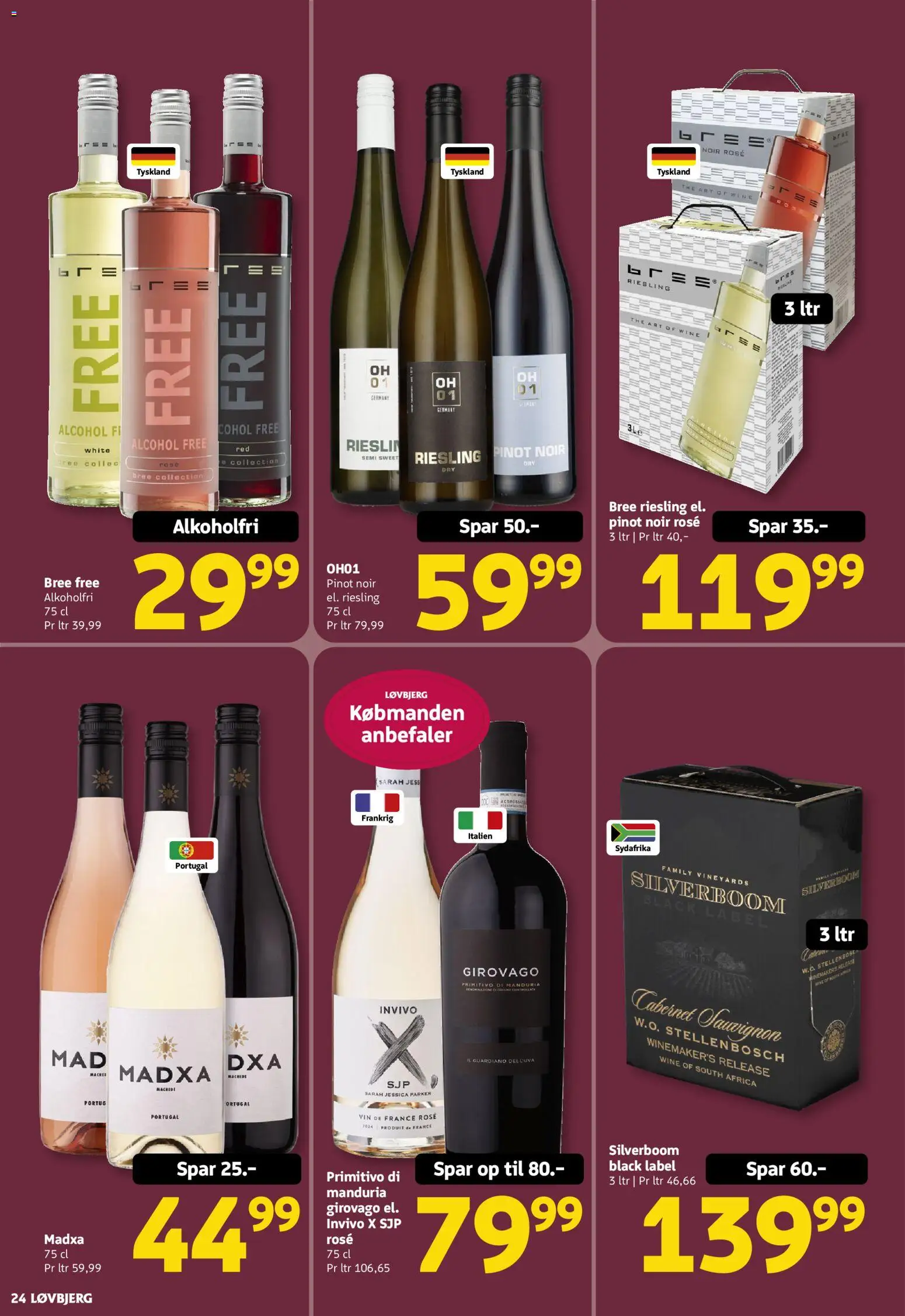 Løvbjerg tilbudsavis – gyldig fra 12.06.2026 | Side: 24 | Produkter: Vin