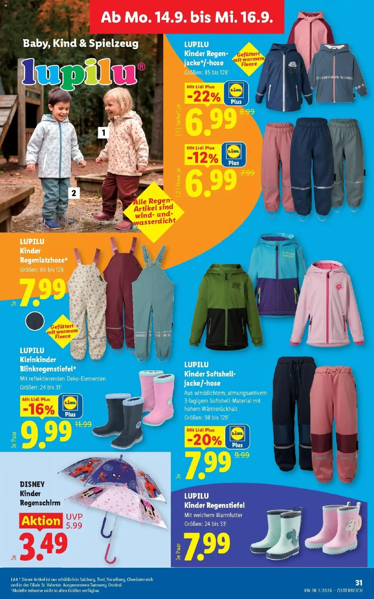 Lidl Flugblatt - Jenbach ab 06.09.2026 - Angebote ab donnerstag | Seite: 38