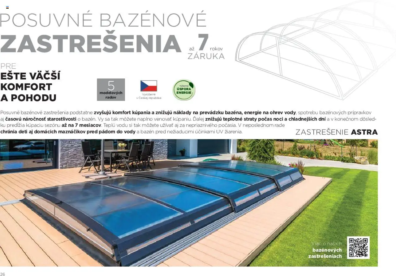 Nové Mountfield akcie – leták je platný od 15.08.2025 | Strana: 26 | Produkty: Bazén