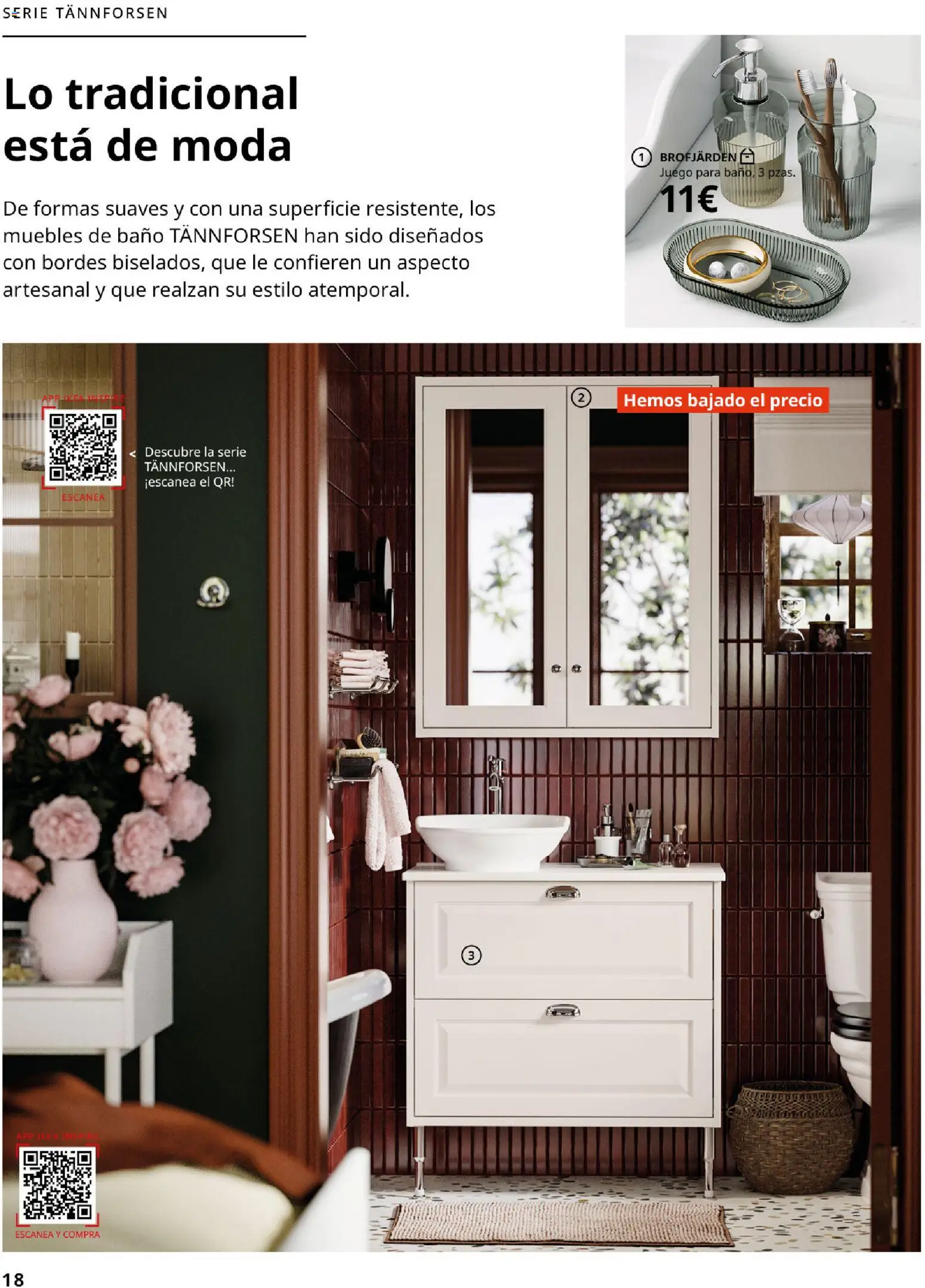 Catálogo IKEA Baňos │ válido desde el 01.02.2026 | Página: 18 | Productos: Muebles, Baño