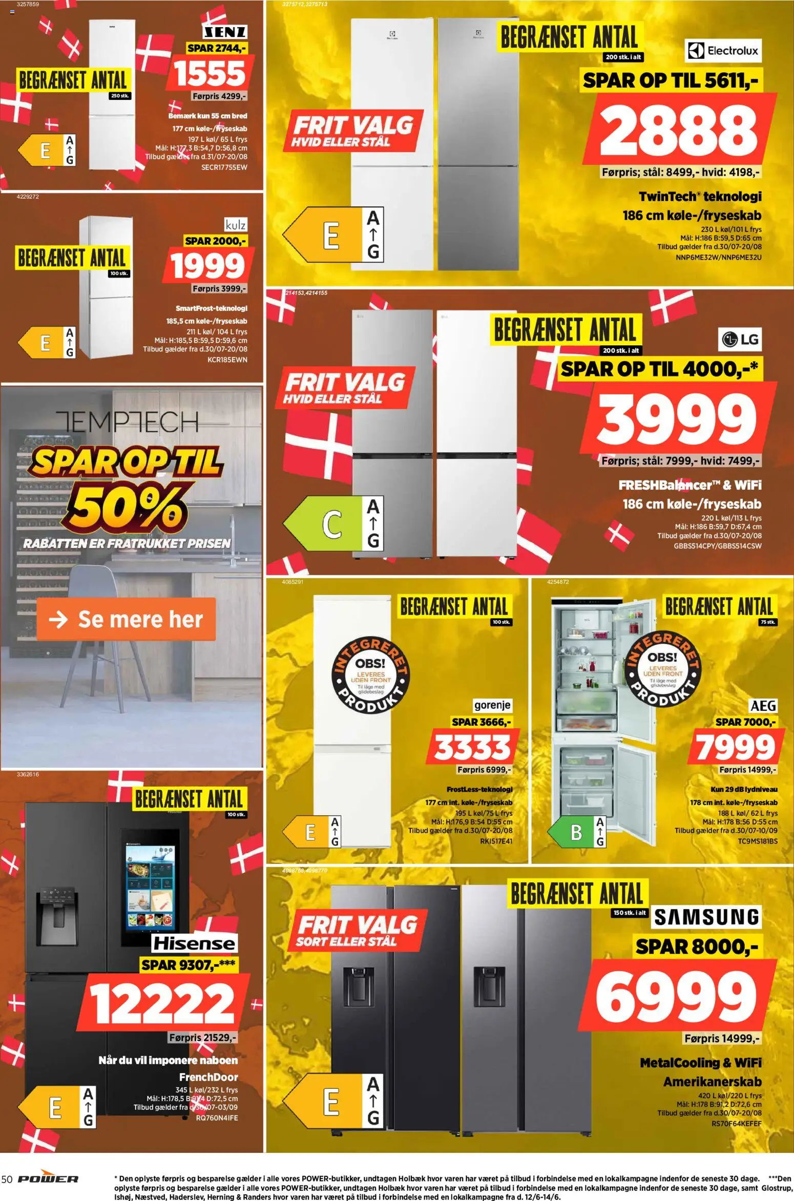 Power tilbudsavis – gyldig fra 30/07/2026 | Side: 50