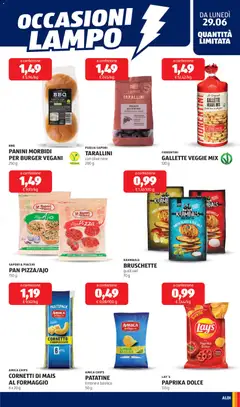 Anteprima del volantino CORNETTI DI MAIS AL FORMAGGIO, AMICA CHIPS CORNETTI DI MAIS AL FORMAGGIO 6x20 g valido a partire dal 29/06/2026 | Pagina: 19