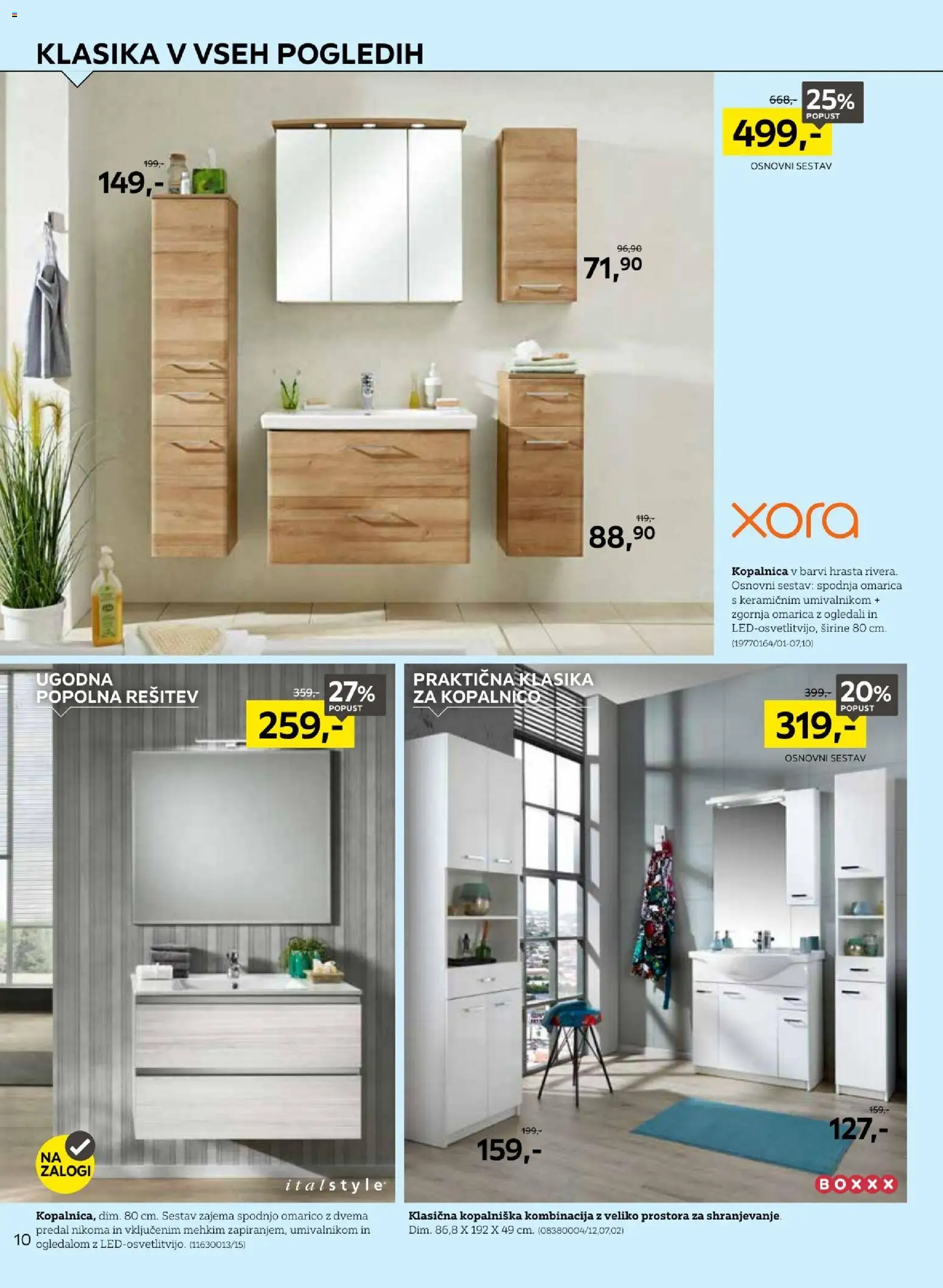 Novi XXXL Lesnina katalog ponudbe – veljaven od 18.08.2026 | Stran: 10 | Izdelki: Omarica