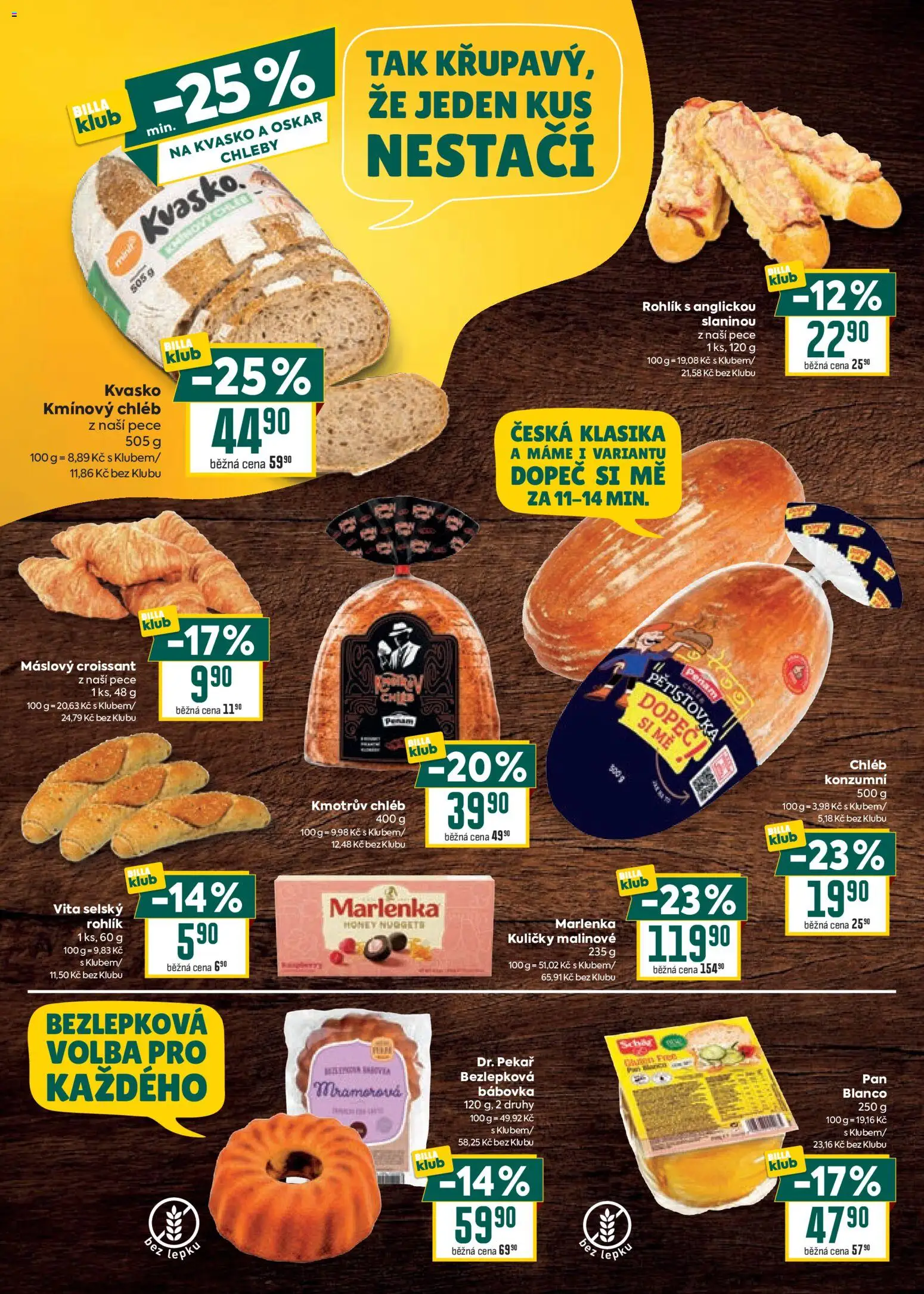 Billa Velký leták od 02.09.2026 | Strana: 10 | Produkty: Bábovka, Croissant, Kuličky, Marlenka
