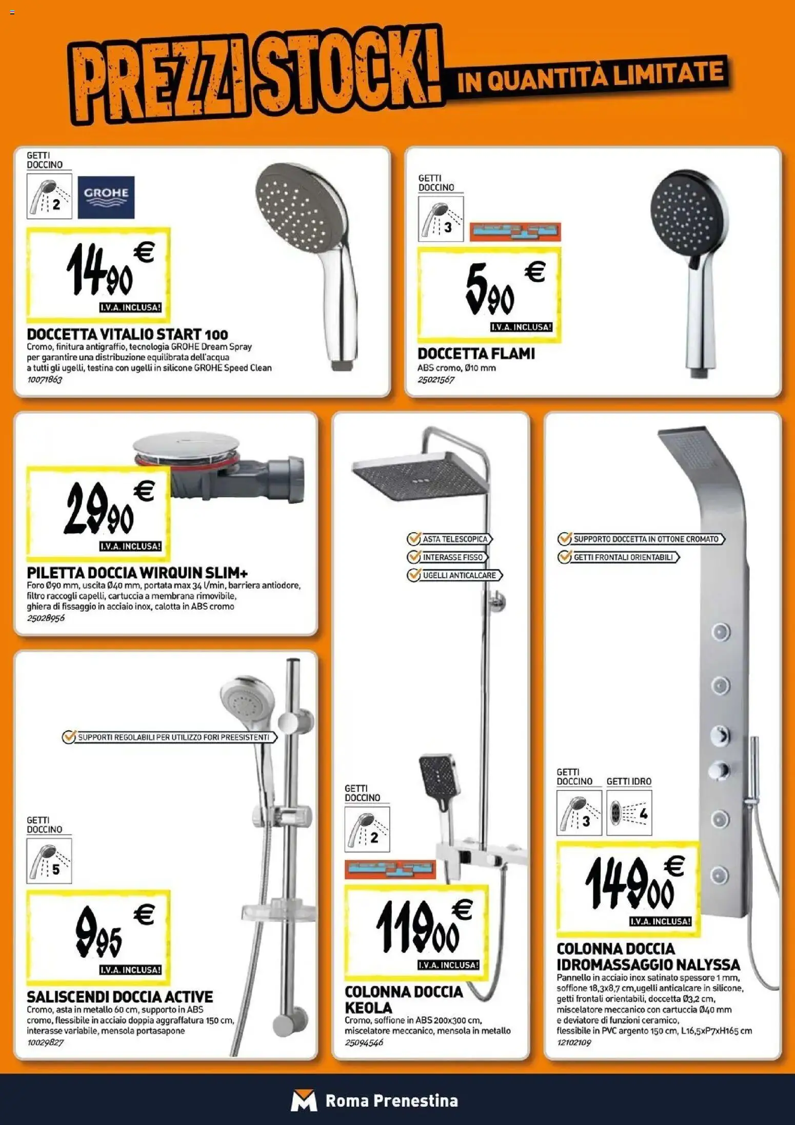Volantino TECNOMAT del 30/07/2026 | Pagina: 3 | Prodotti: Anticalcare, Miscelatore, Silicone, Mensola