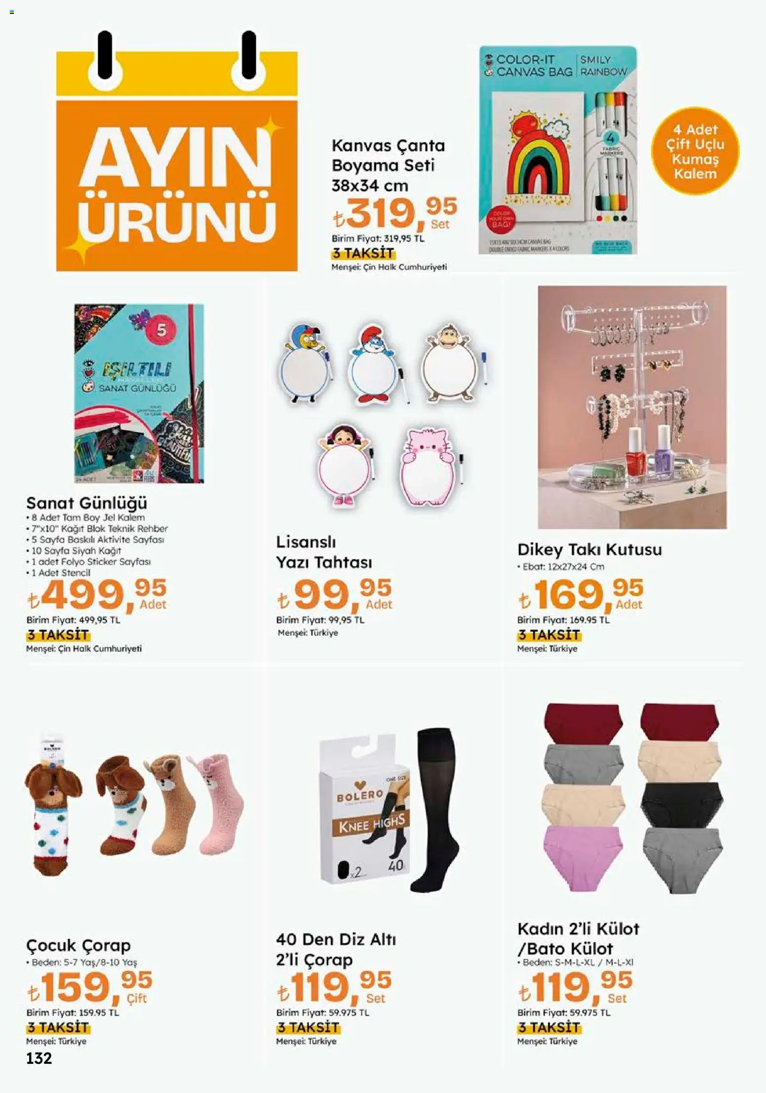 Migros Katalog - Migroskop - 22 Ekim 2026 tarihinden itibaren geçerlidir | Sayfa: 132
