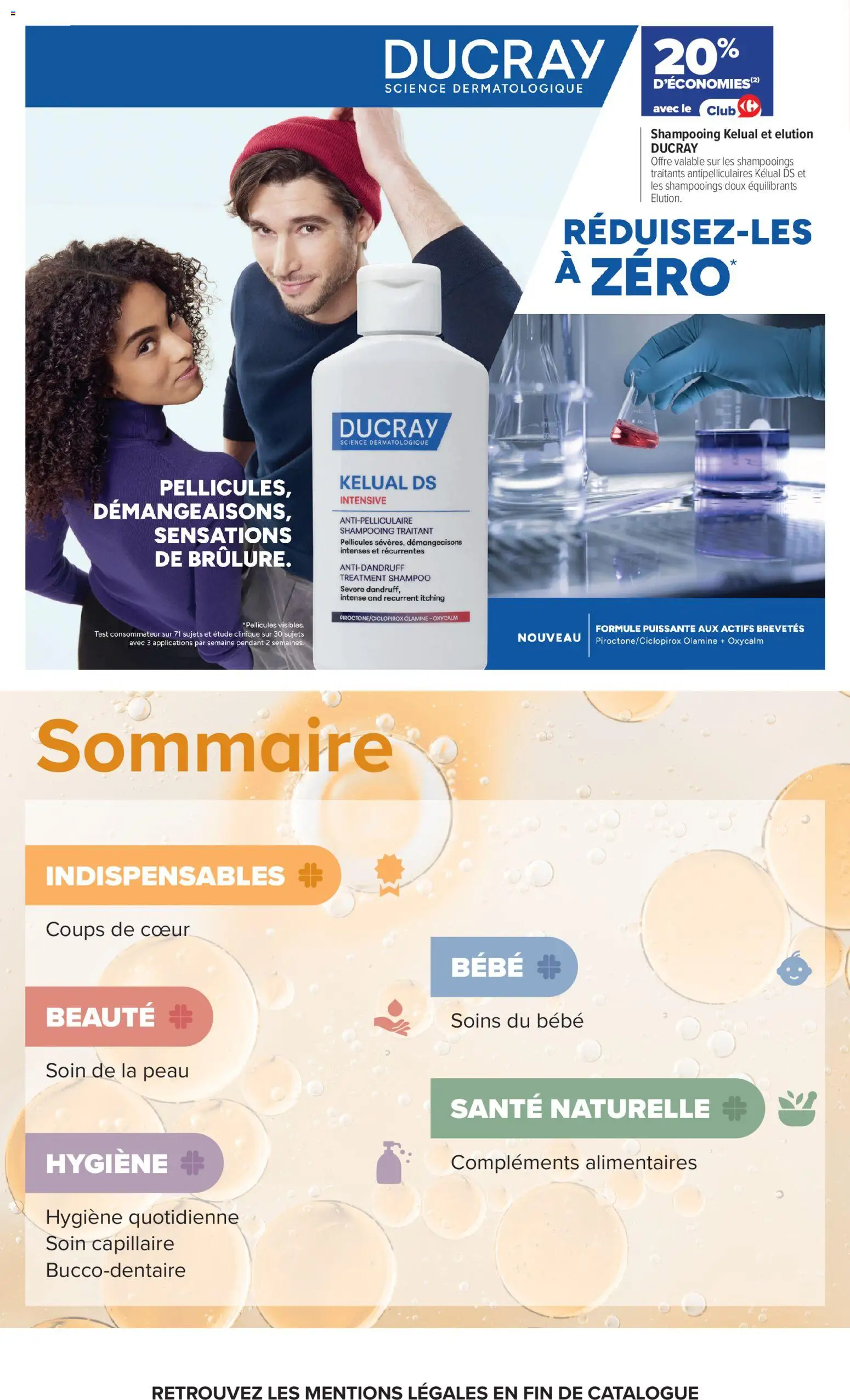 {H1} | Page: 2 | Produits: Shampooing, Hygiène