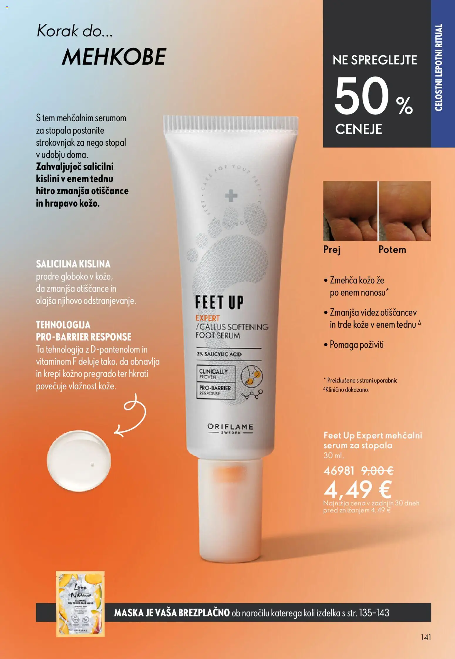 Novi Oriflame katalog ponudbe – veljaven od 22.04.2026 | Stran: 141 | Izdelki: Maska