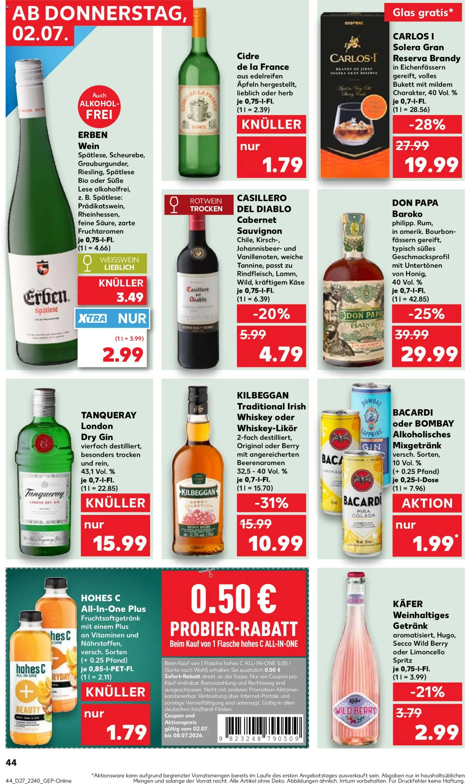 {H1} | Pagina: 42 | Producten: Bourbon, Gin, La