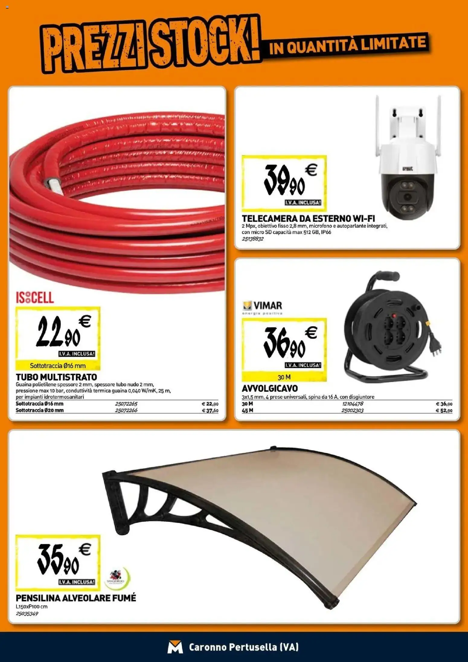 Volantino TECNOMAT del 24/09/2026 | Pagina: 10 | Prodotti: Tubo, Microfono