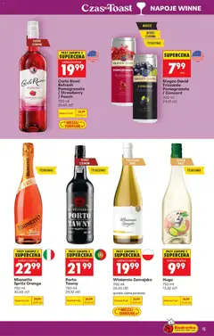 Náhled letáku Biedronka Polsko leták - Czas na toast od 13.07.2026 | Strana: 15 | Produkty: Frizzante, Mionetto, Spritz