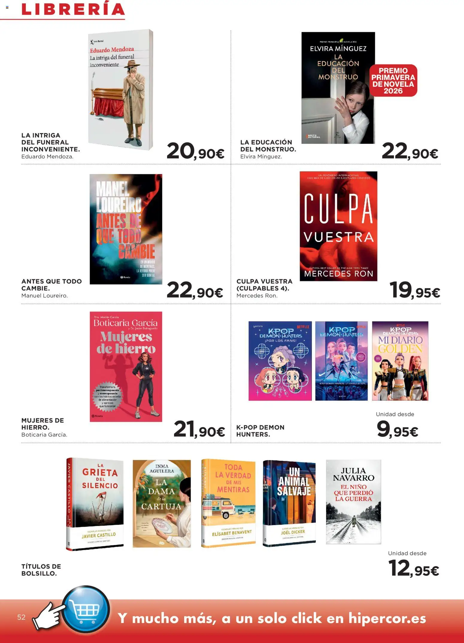 Hipercor catálogo │ válido desde el 21.05.2026 | Página: 52 | Productos: Ron