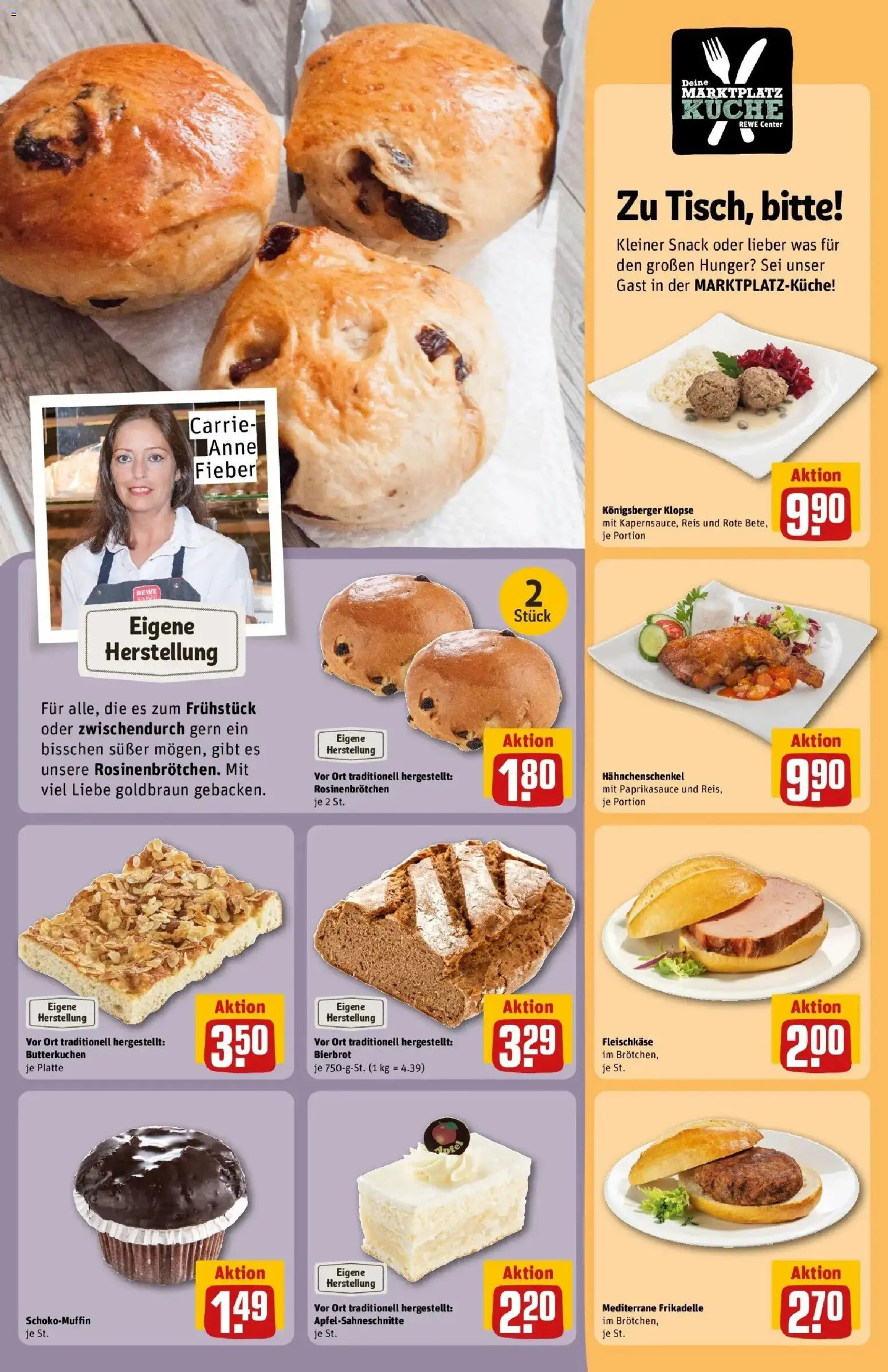 REWE Prospekt ab 24.08.2026 zum Blättern » Angebote | Seite: 13 | Produkte: Hahnchenschenkel, Küche, Reis