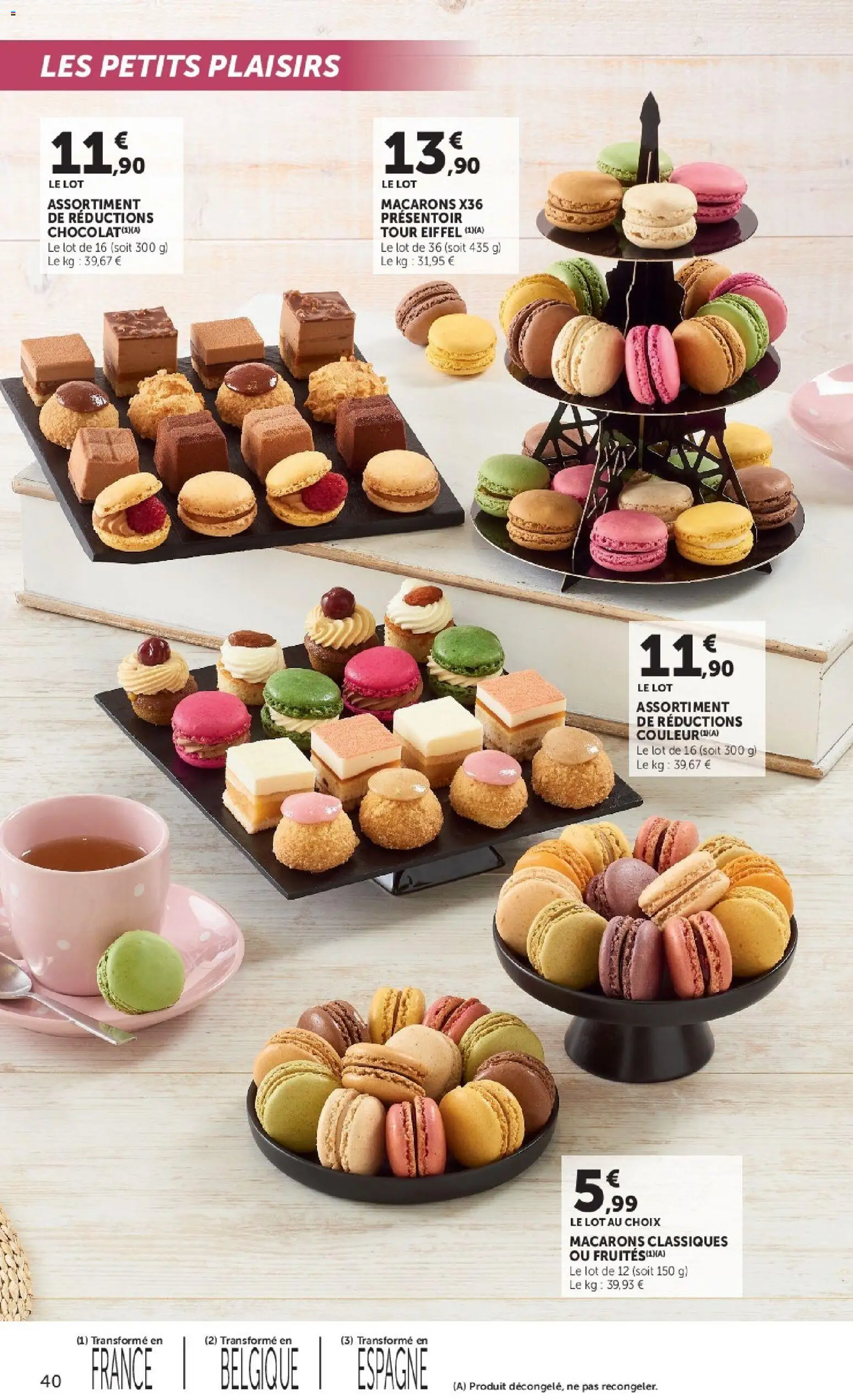{H1} | Page: 40 | Produits: Macarons