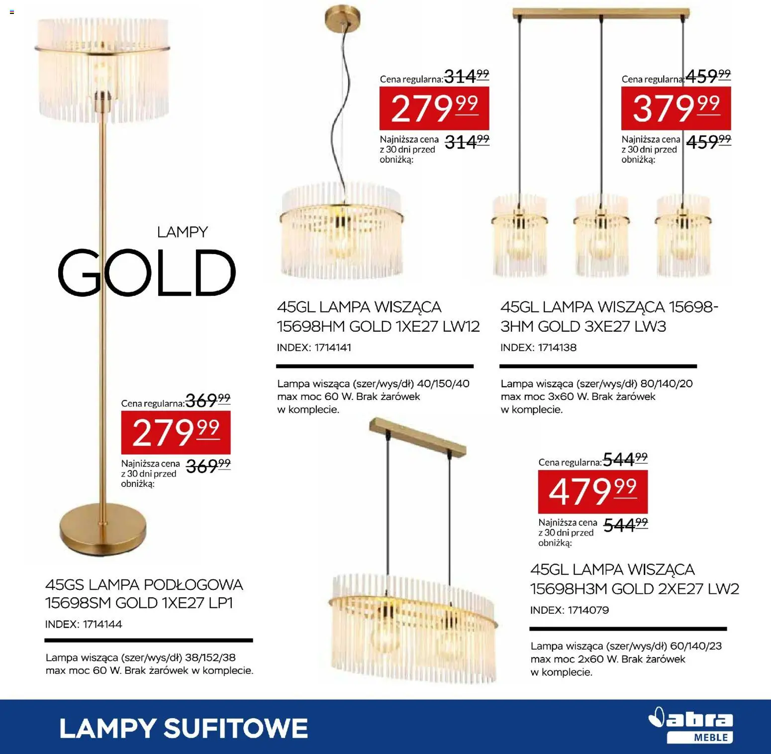Abra meble gazetka od 24.09.2026 | Strona: 7 | Produkty: Lampa